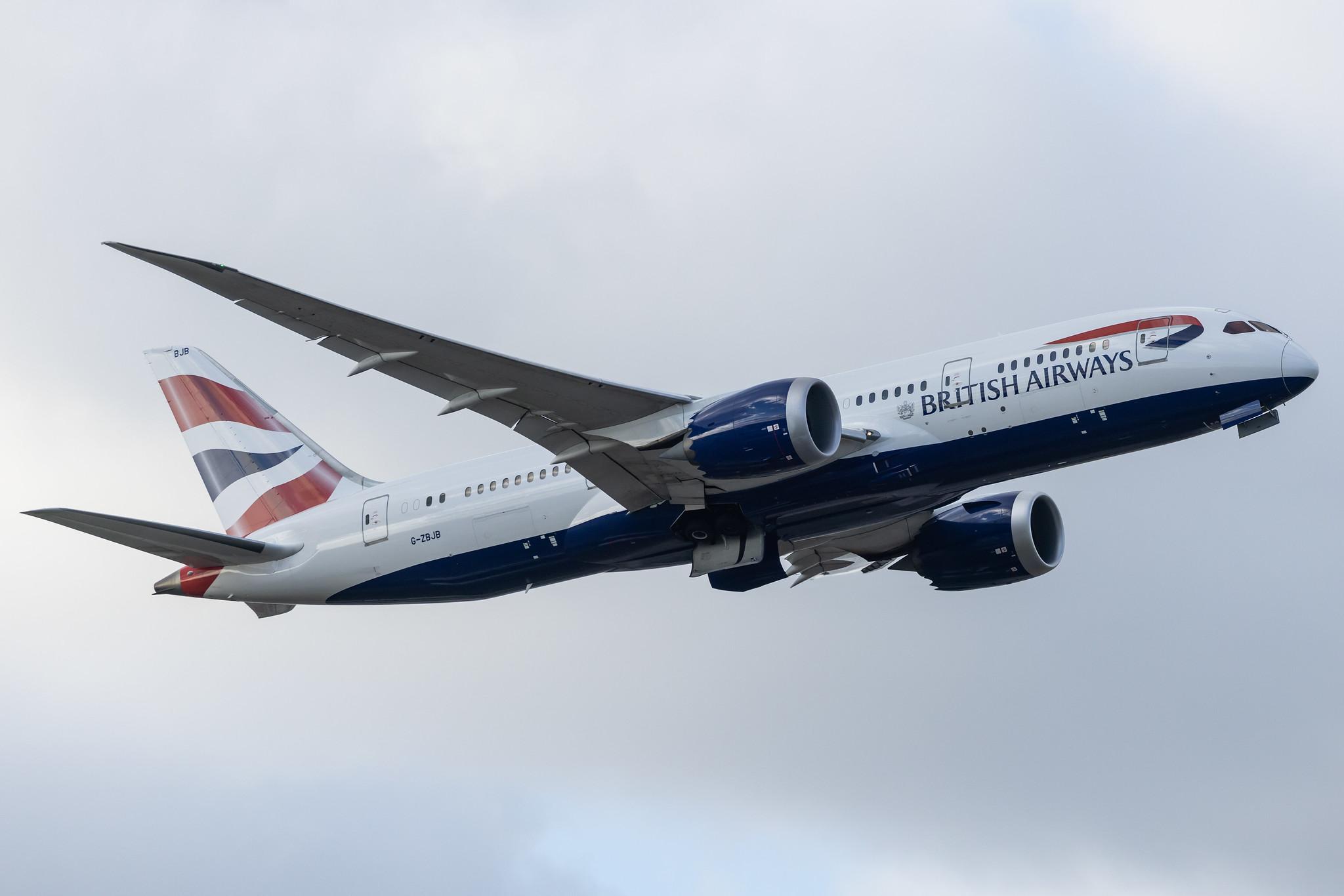 London Heathrow: British Airways (BA / BAW) |  Boeing 787-8 Dreamliner B788 | G-ZBJB | MSN 38610