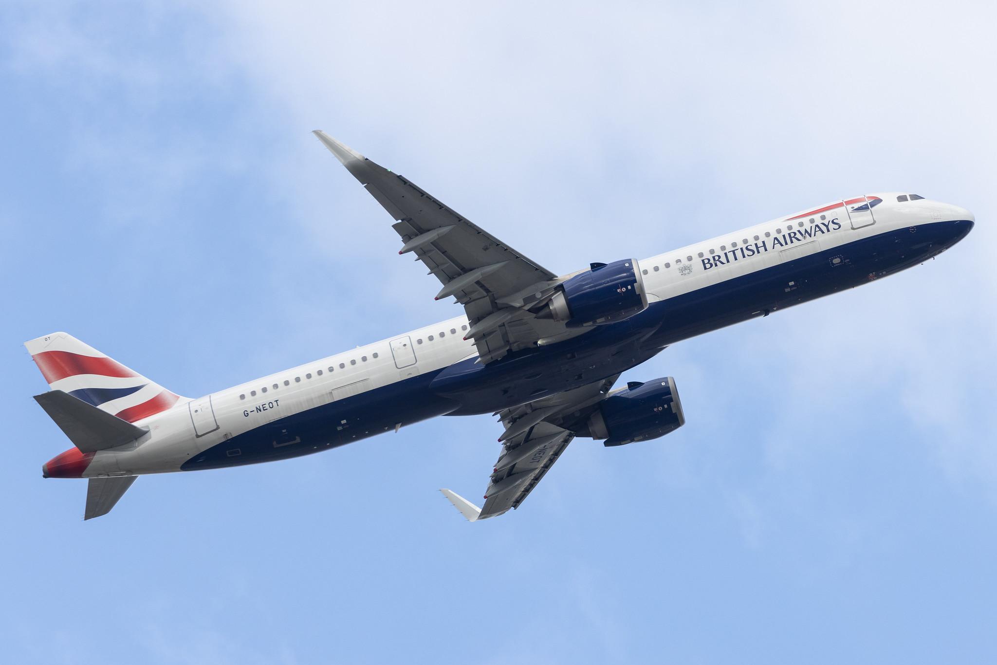 London Heathrow: British Airways (BA / BAW) |  Airbus A321-251NX A21N | G-NEOT | MSN 8718