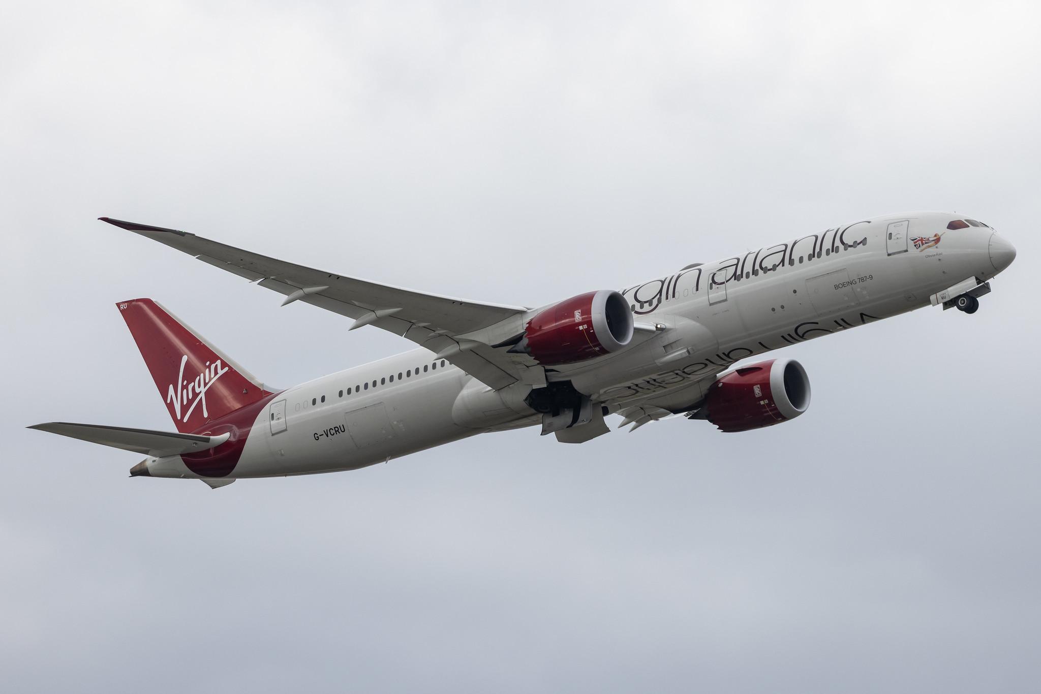 London Heathrow: Virgin Atlantic (VS / VIR) |  Boeing 787-9 Dreamliner B789 | G-VCRU | MSN 37972