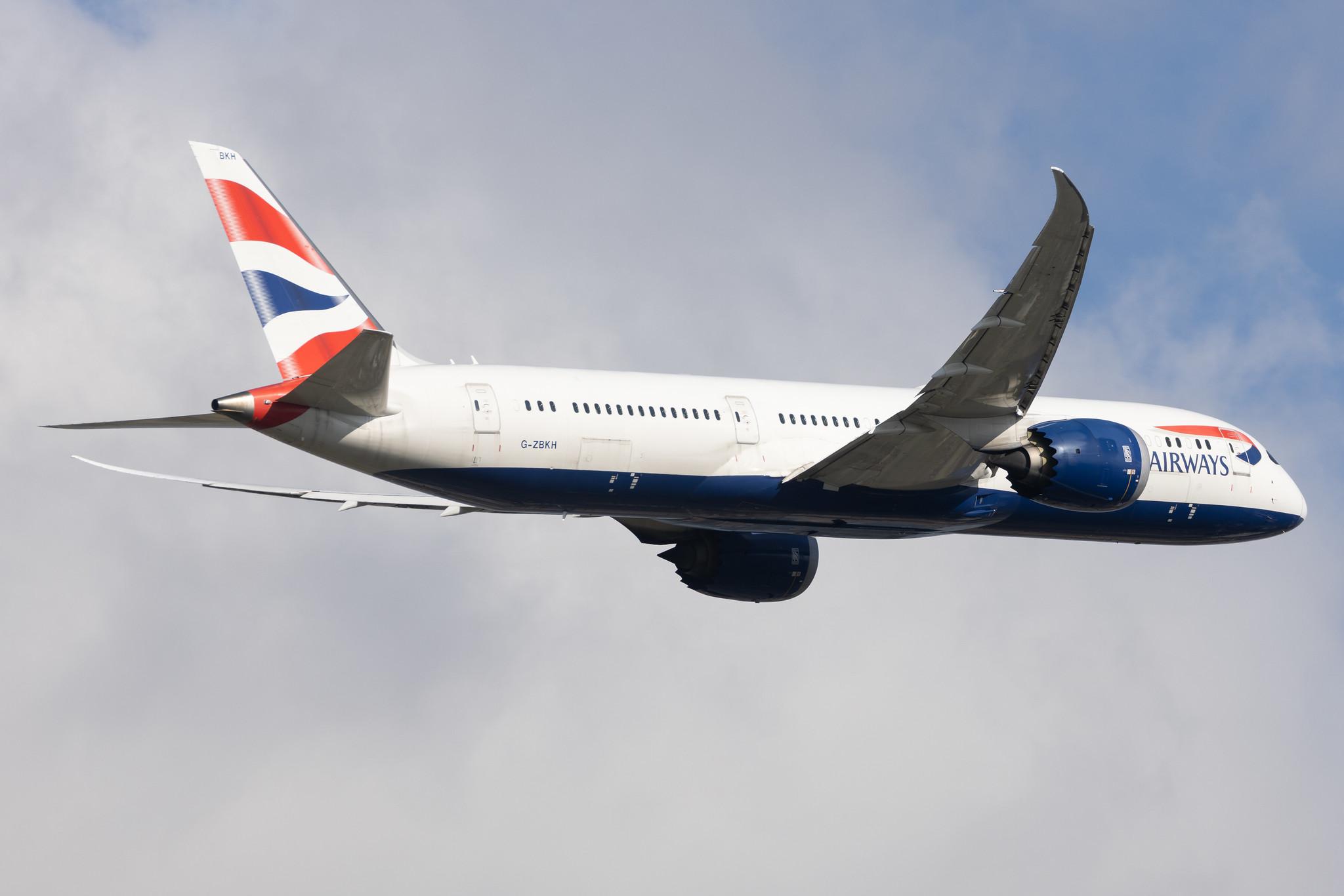 London Heathrow: British Airways (BA / BAW) |  Boeing 787-9 Dreamliner B789 | G-ZBKH | MSN 38624