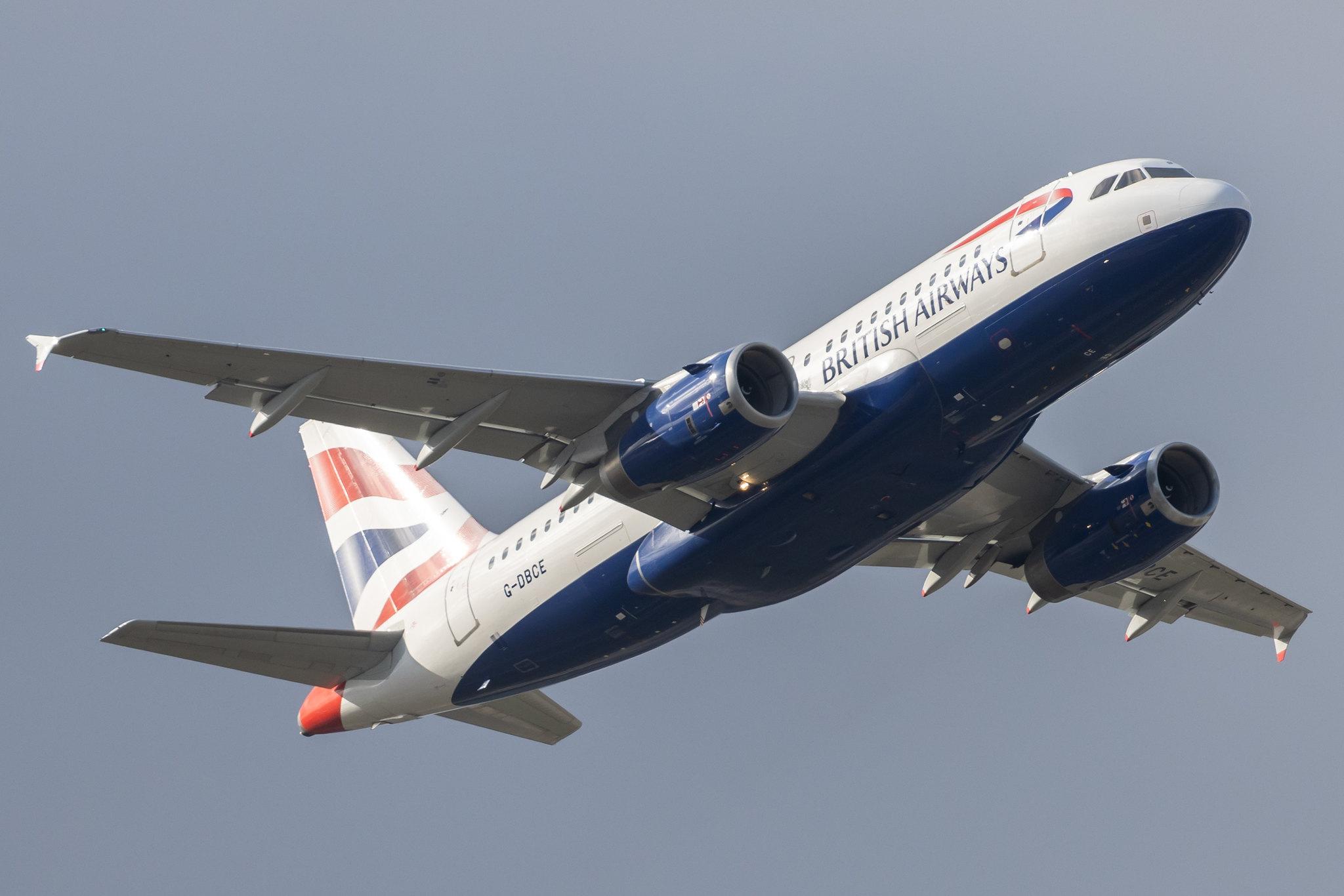 London Heathrow: British Airways (BA / BAW) |  Airbus A319-131 A319 | G-DBCE | MSN 2429