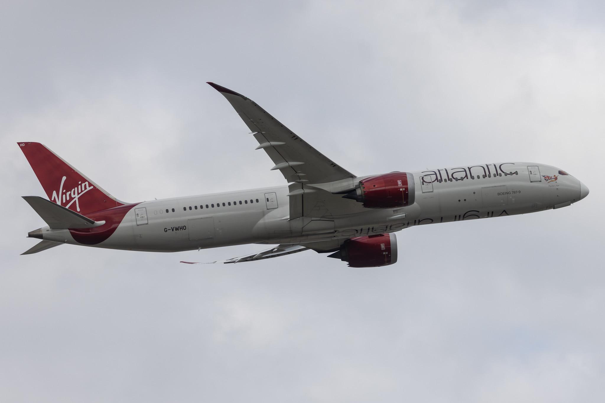 London Heathrow: Virgin Atlantic (VS / VIR) |  Boeing 787-9 Dreamliner B789 | G-VWHO | MSN 37971