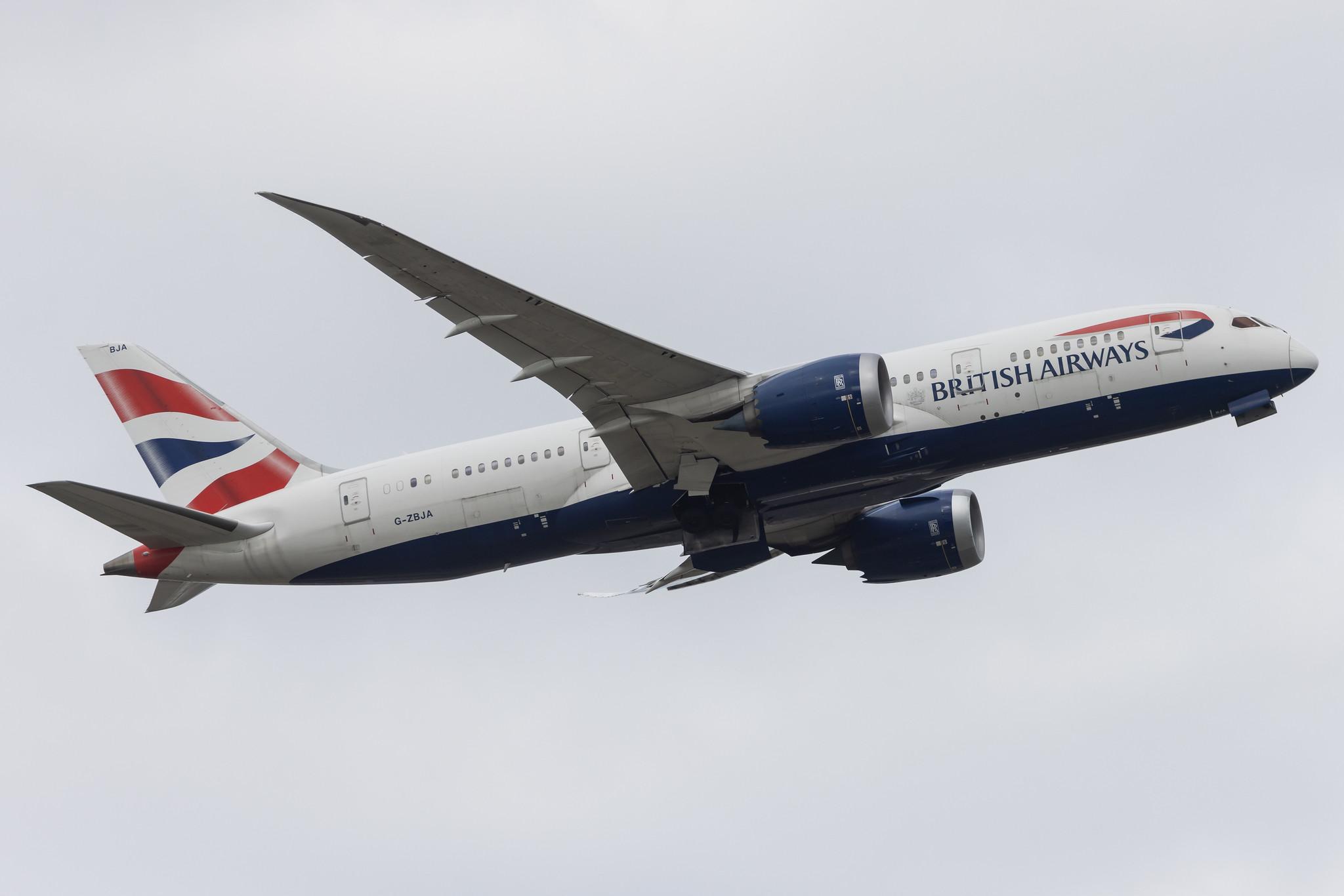 London Heathrow: British Airways (BA / BAW) |  Boeing 787-8 Dreamliner B788 | G-ZBJA | MSN 38609