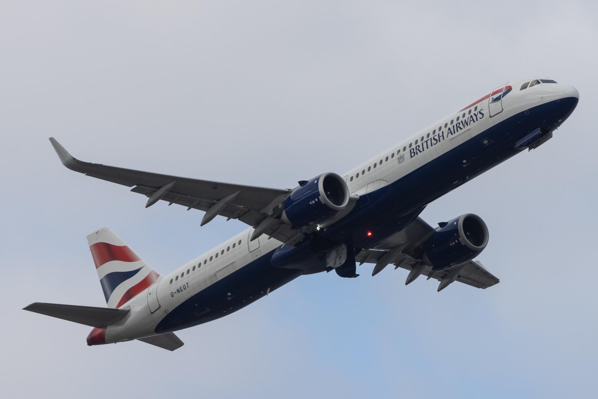 London Heathrow: British Airways (BA / BAW) |  Airbus A321-251NX A21N | G-NEOT | MSN 8718