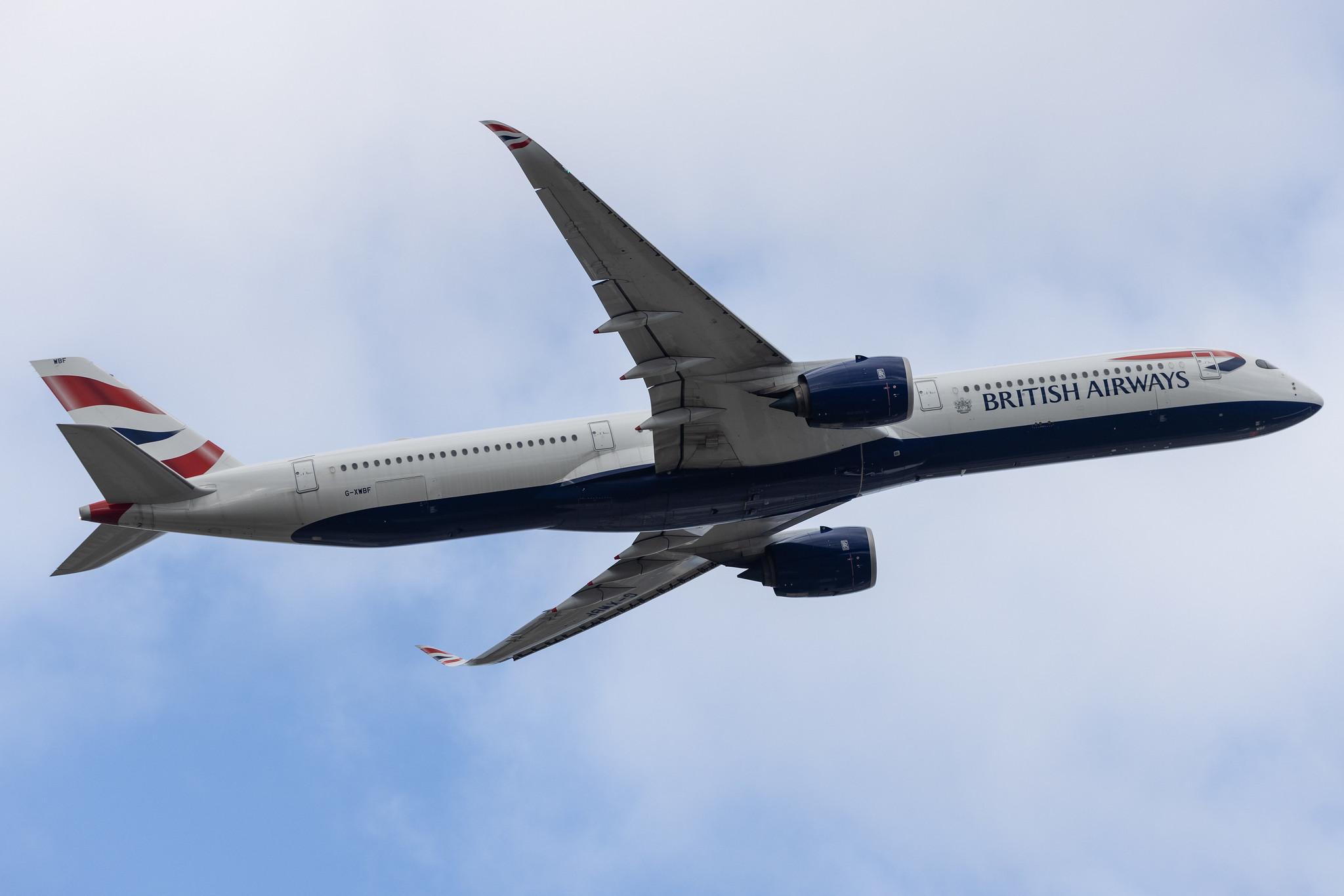 London Heathrow: British Airways (BA / BAW) |  Airbus A350-1041 A35K | G-XWBF | MSN 402