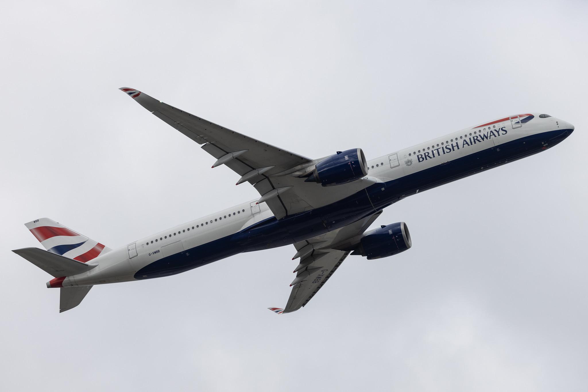 London Heathrow: British Airways (BA / BAW) |  Airbus A350-1041 A35K | G-XWBB | MSN 340
