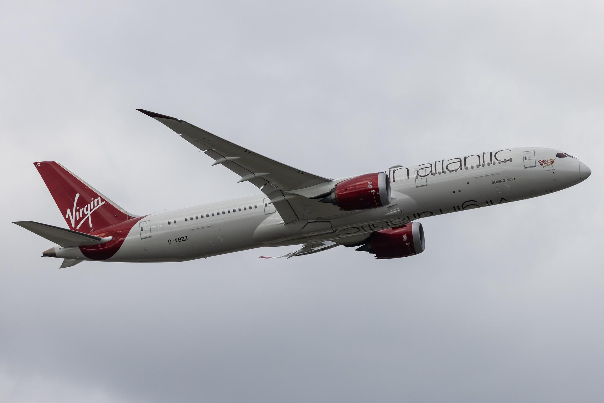 London Heathrow: Virgin Atlantic (VS / VIR) |  Boeing 787-9 Dreamliner B789 | G-VBZZ | MSN 37976