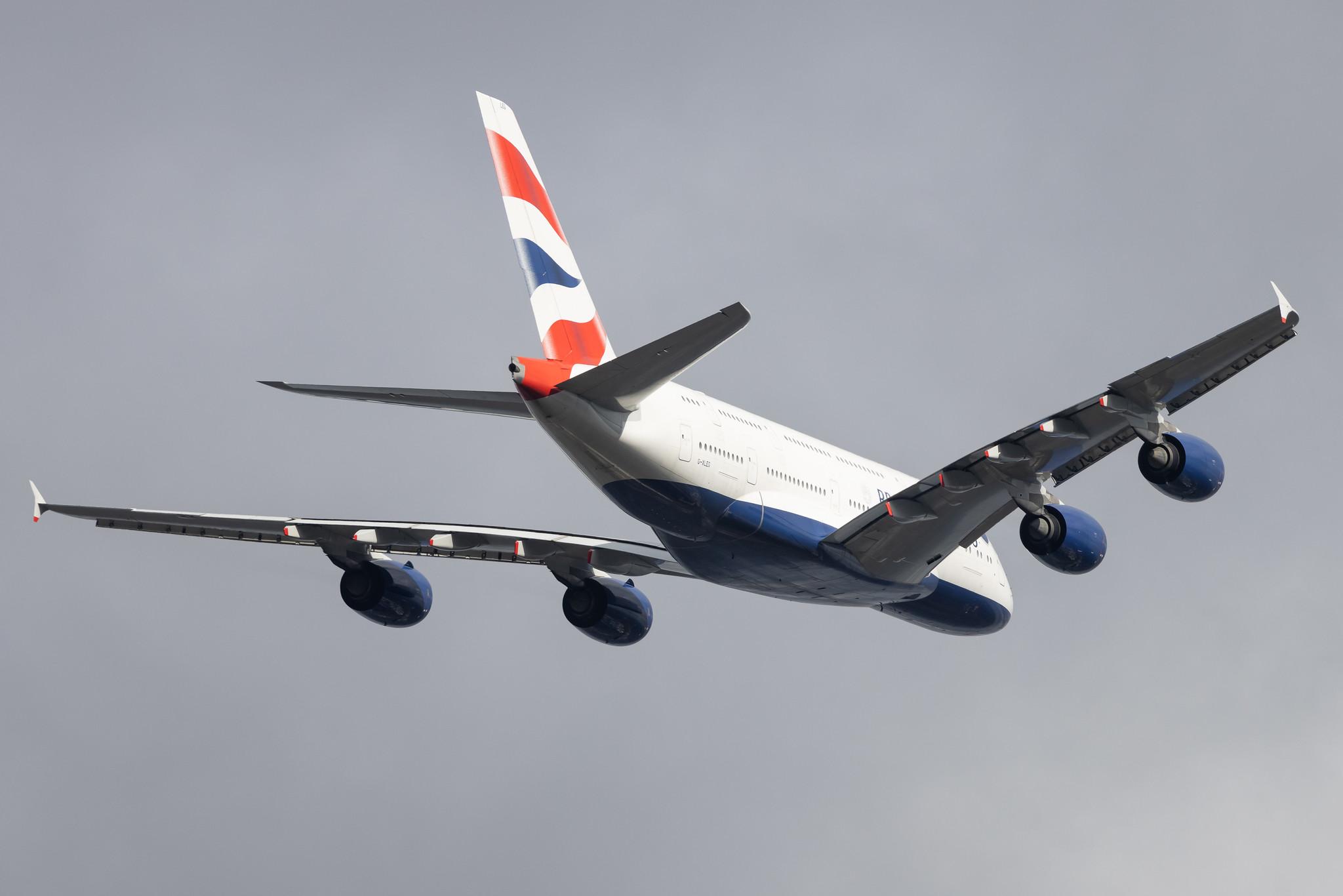 London Heathrow: British Airways (BA / BAW) |  Airbus A380-841 A388 | G-XLEG | MSN 161