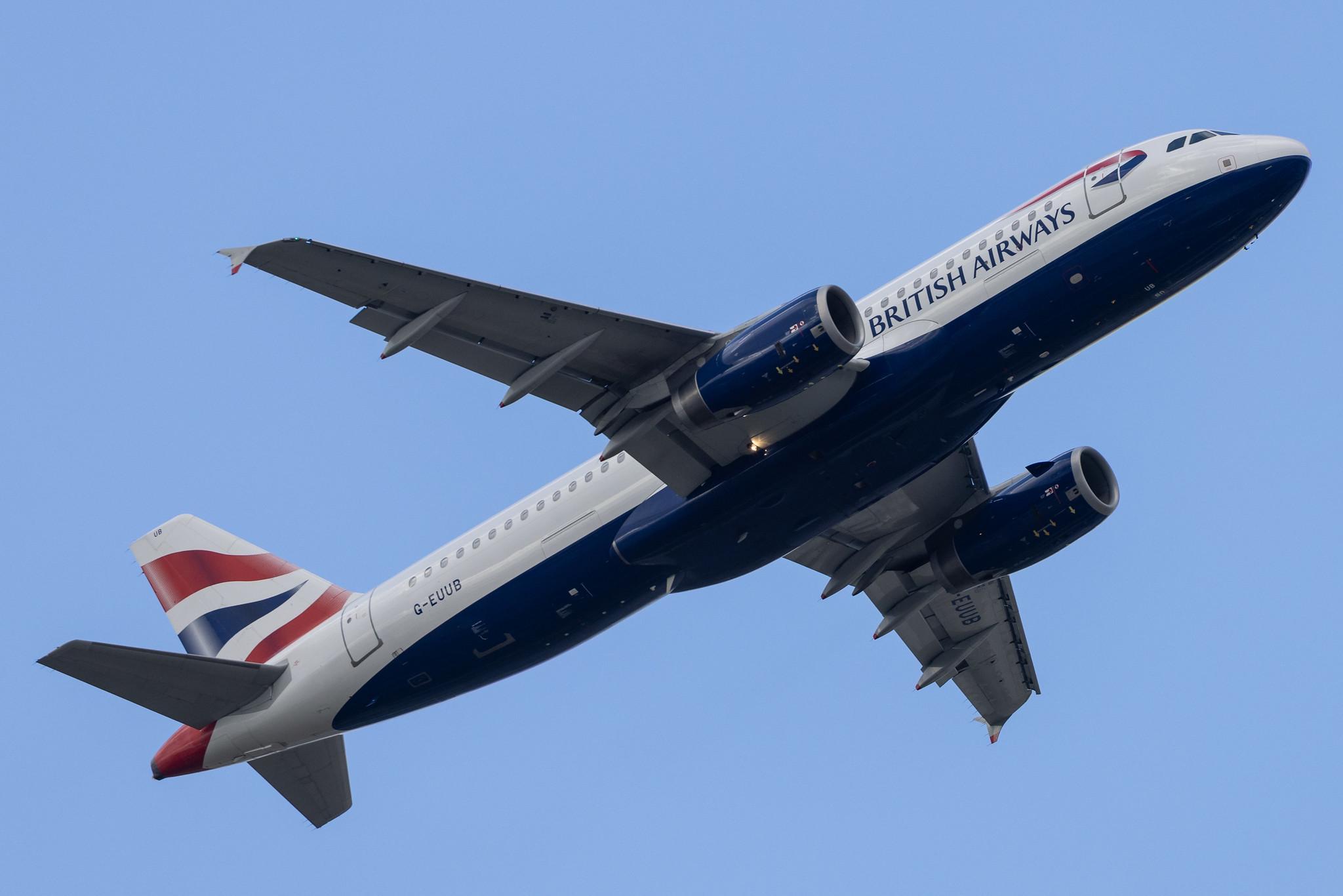 London Heathrow: British Airways (BA / BAW) |  Airbus A320-232 A320 | G-EUUB | MSN 1689