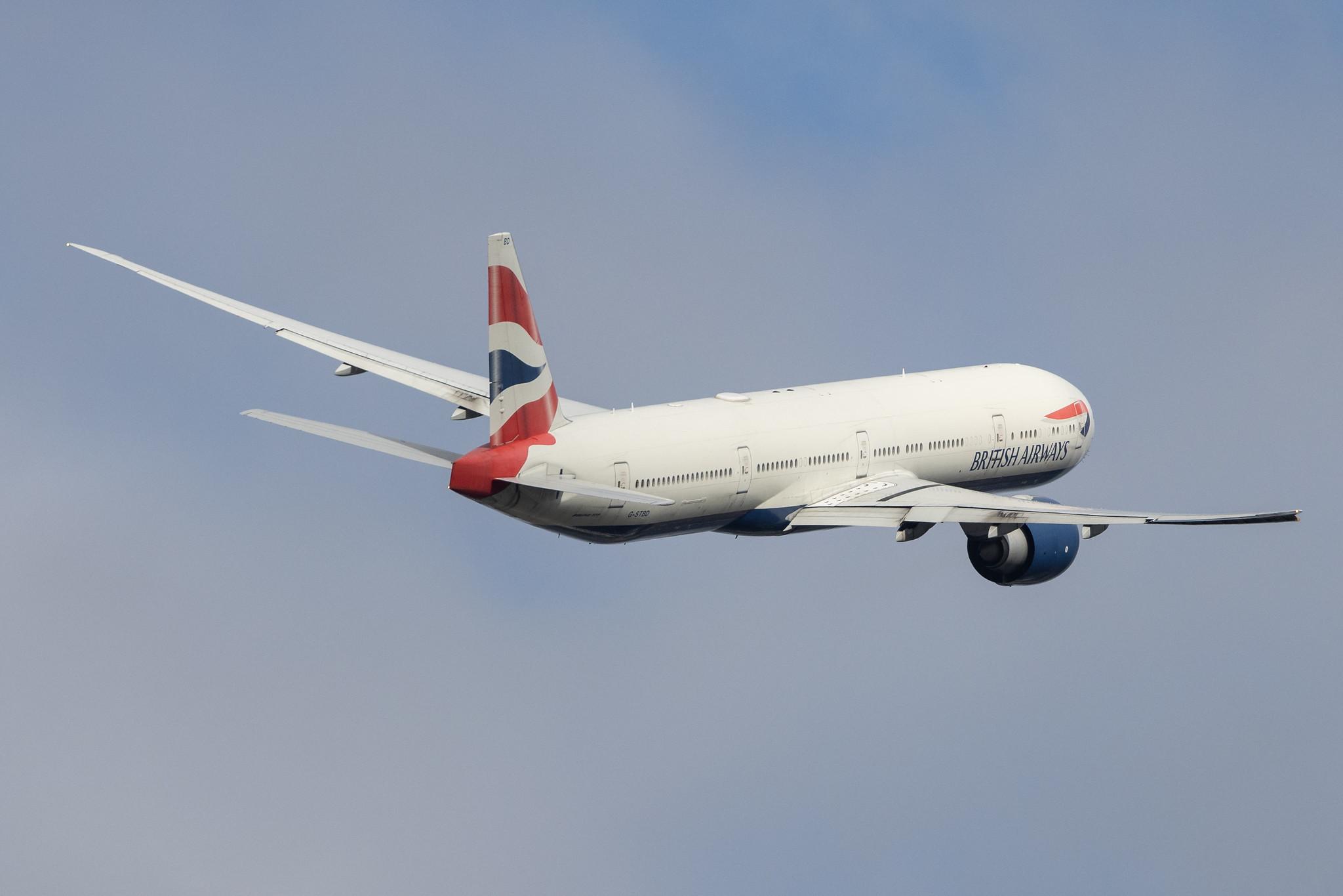 London Heathrow: British Airways (BA / BAW) |  Boeing 777-36N(ER) B77W | G-STBD | MSN 38695