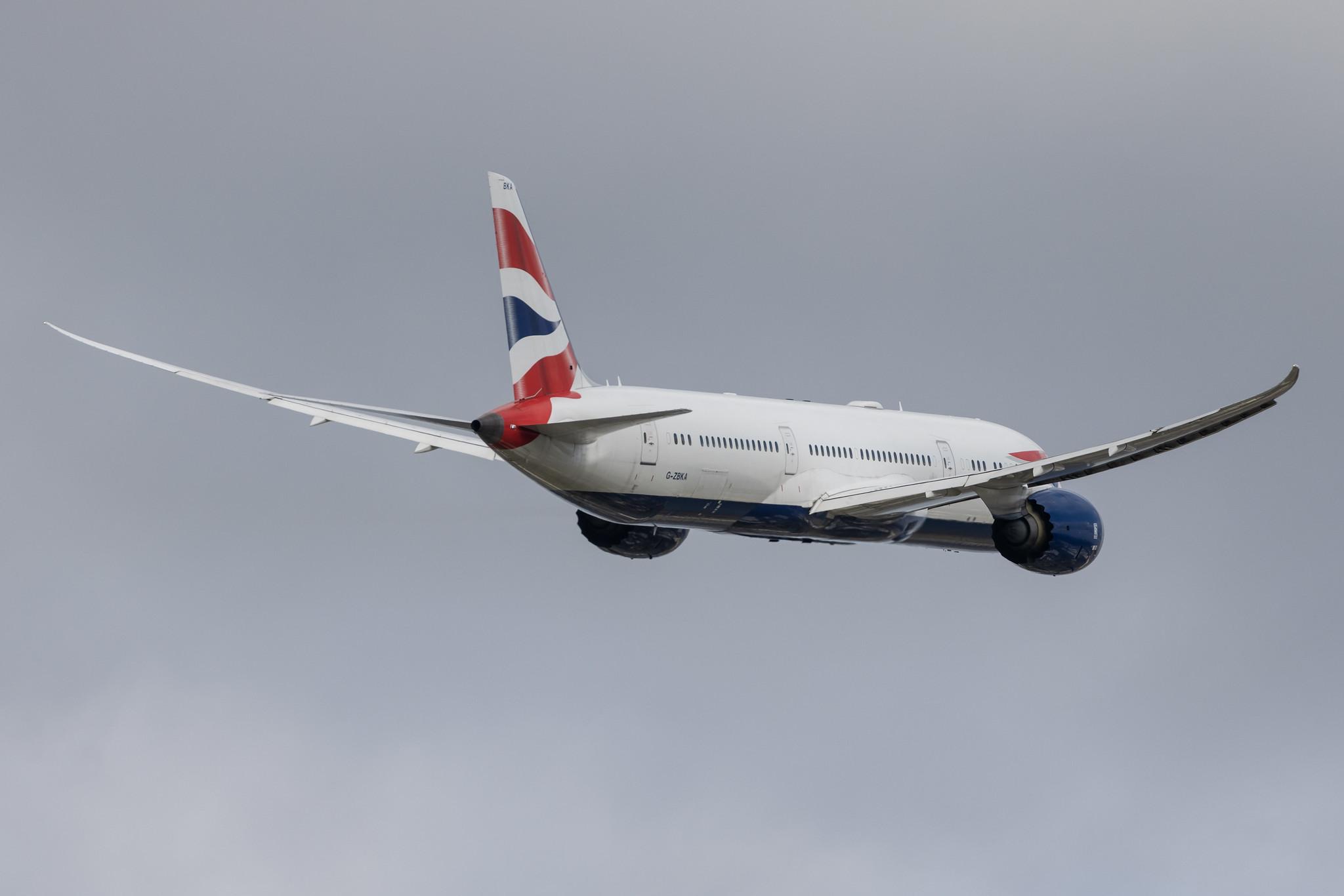 London Heathrow: British Airways (BA / BAW) |  Boeing 787-9 Dreamliner B789 | G-ZBKA | MSN 38616