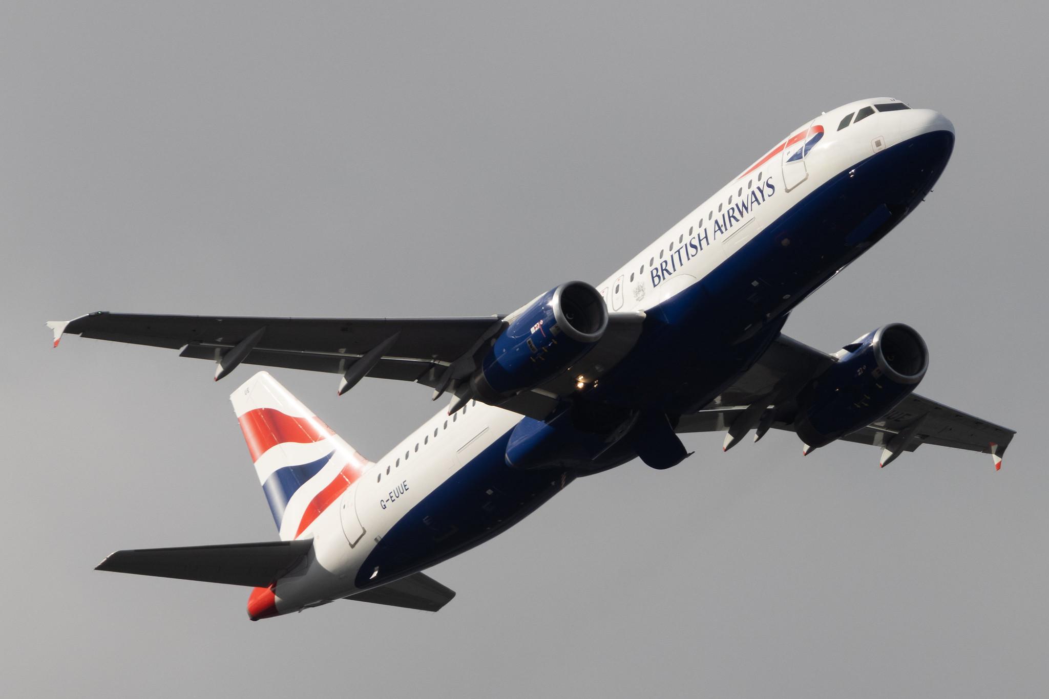 London Heathrow: British Airways (BA / BAW) |  Airbus A320-232 A320 | G-EUUE | MSN 1782