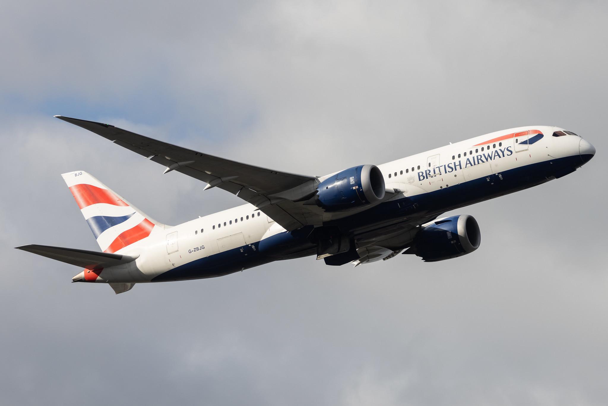 London Heathrow: British Airways (BA / BAW) |  Boeing 787-8 Dreamliner B788 | G-ZBJG | MSN 38614