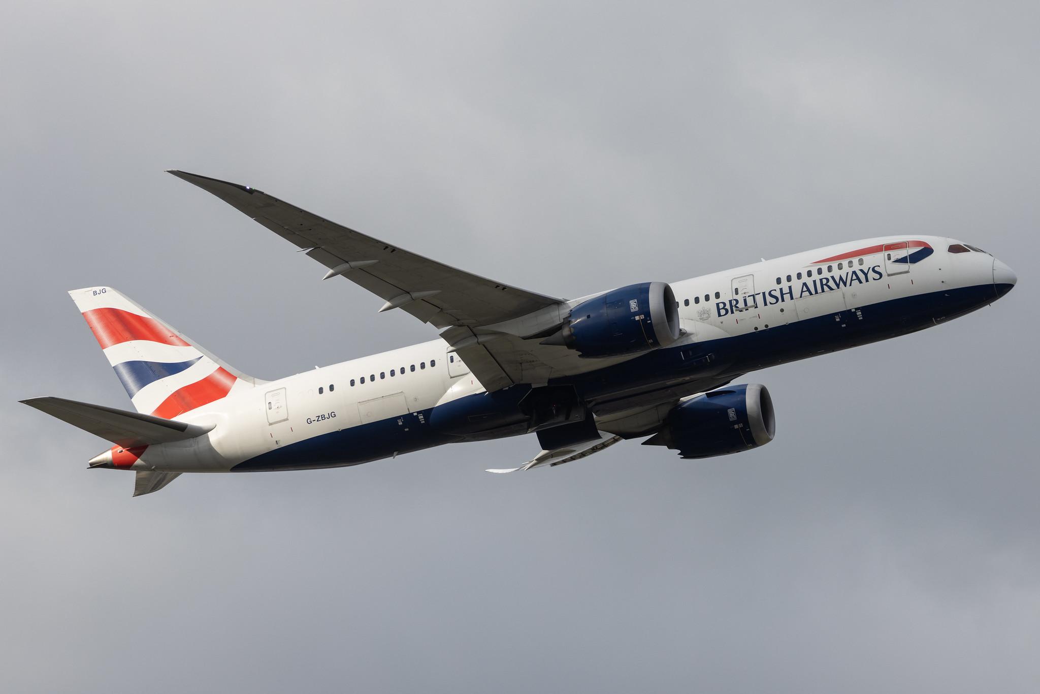 London Heathrow: British Airways (BA / BAW) |  Boeing 787-8 Dreamliner B788 | G-ZBJG | MSN 38614