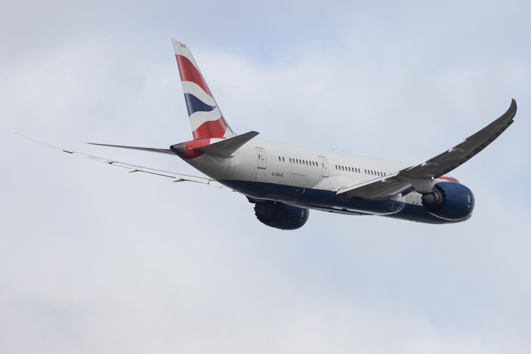 London Heathrow: British Airways (BA / BAW) |  Boeing 787-8 Dreamliner B788 | G-ZBJG | MSN 38614