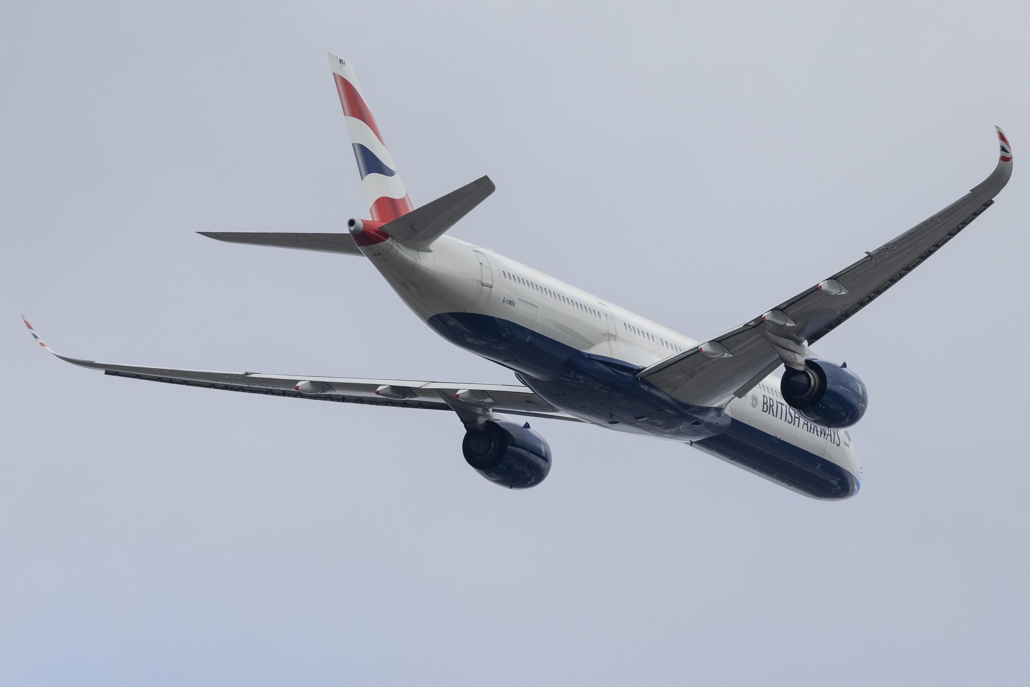 London Heathrow: British Airways (BA / BAW) |  Airbus A350-1041 A35K | G-XWBA | MSN 326