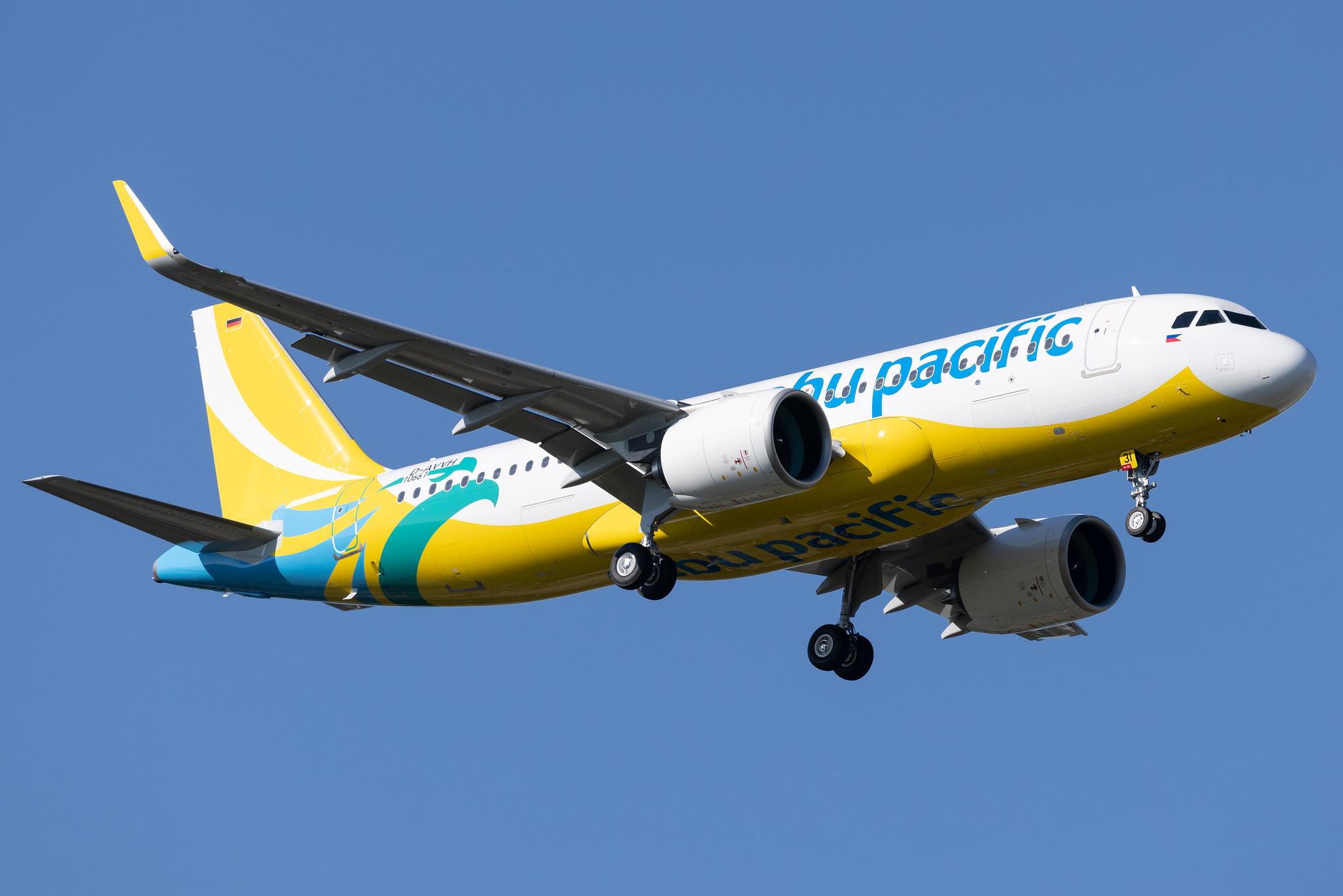 Hamburg Airport: Cebu Pacific (5J / CEB) | Airbus A320-271N A20N | D-AVVH | RP-C4131 | MSN 10661