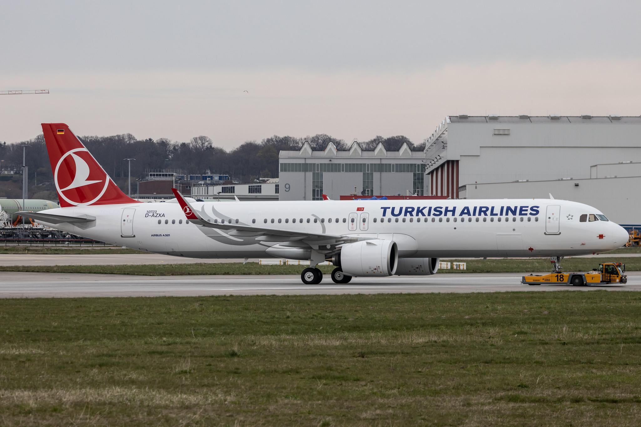 Hamburg Finkenwerder: Turkish Airlines (TK / THY) | Airbus A321-271NX A21N | D-AZXA | MSN 10723