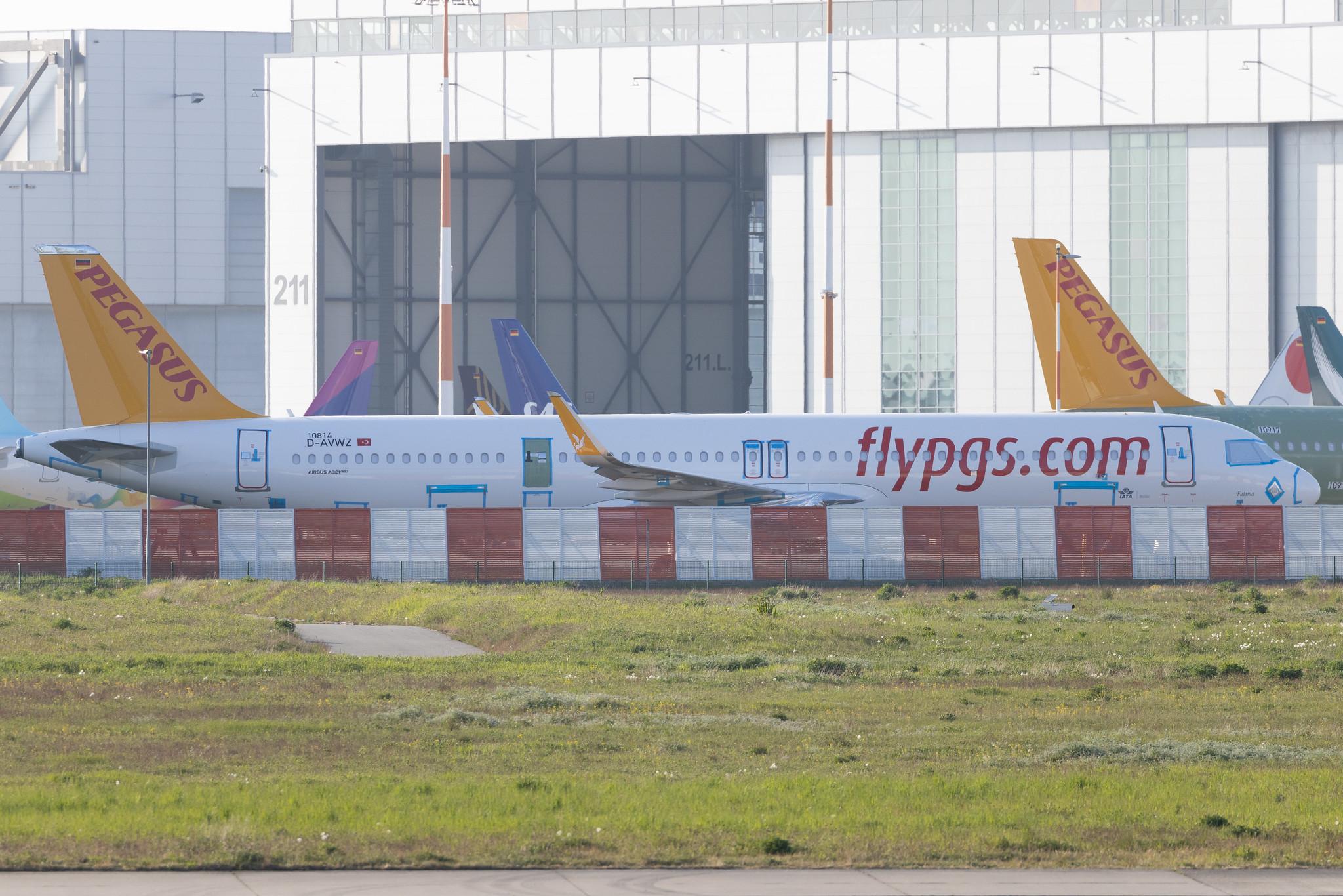 Hamburg Finkenwerder: Pegasus (PC / PGT) | Airbus A321-251NX A21N | D-AVWZ | TC-RBO | MSN 10814