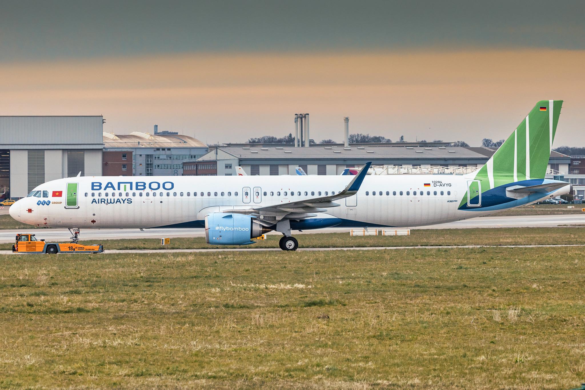 Hamburg Finkenwerder: Bamboo Airways (QH / BAV) |  Airbus A321-251NX A21N | D-AVYG | MSN 10284