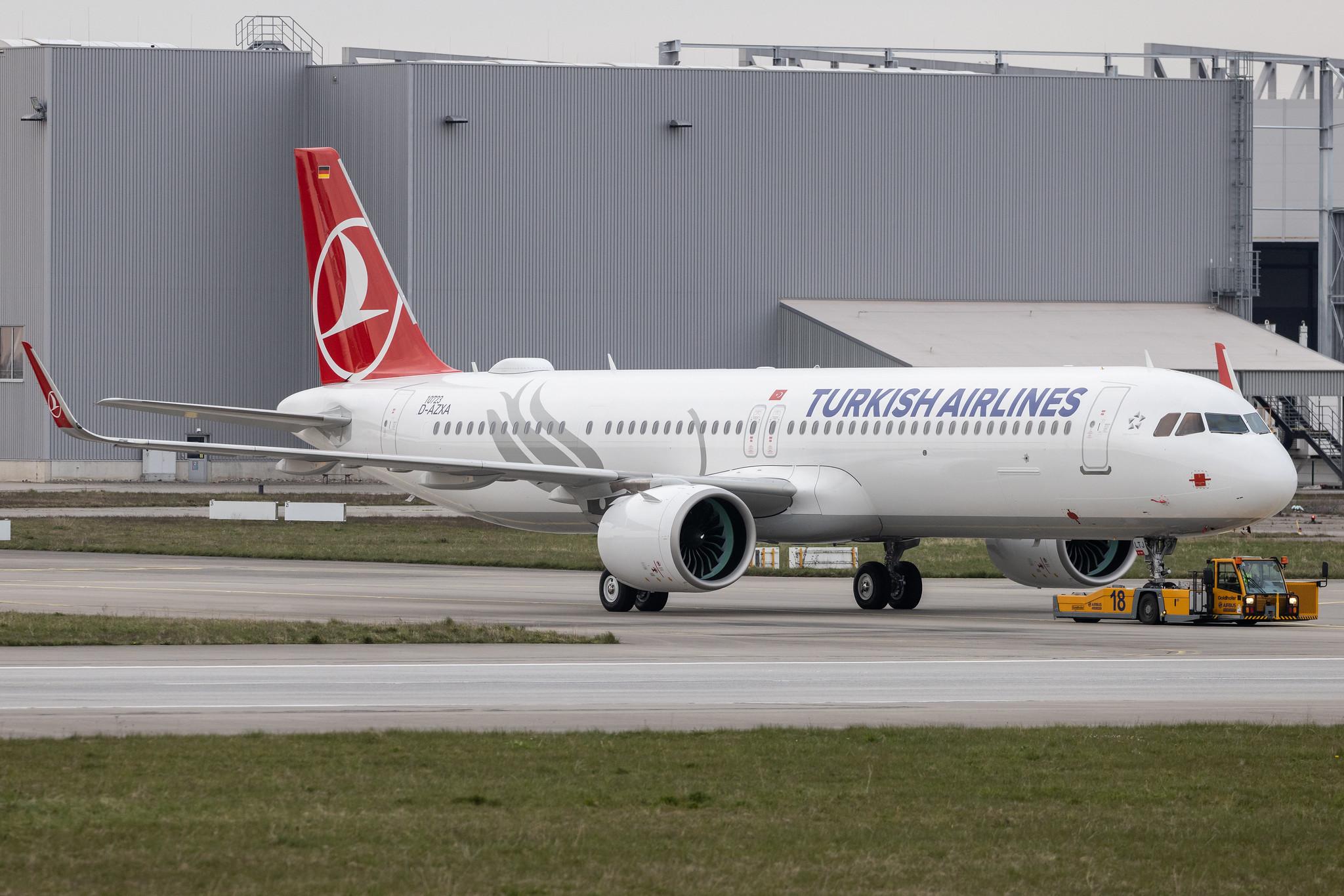 Hamburg Finkenwerder: Turkish Airlines (TK / THY) | Airbus A321-271NX A21N | D-AZXA | MSN 10723