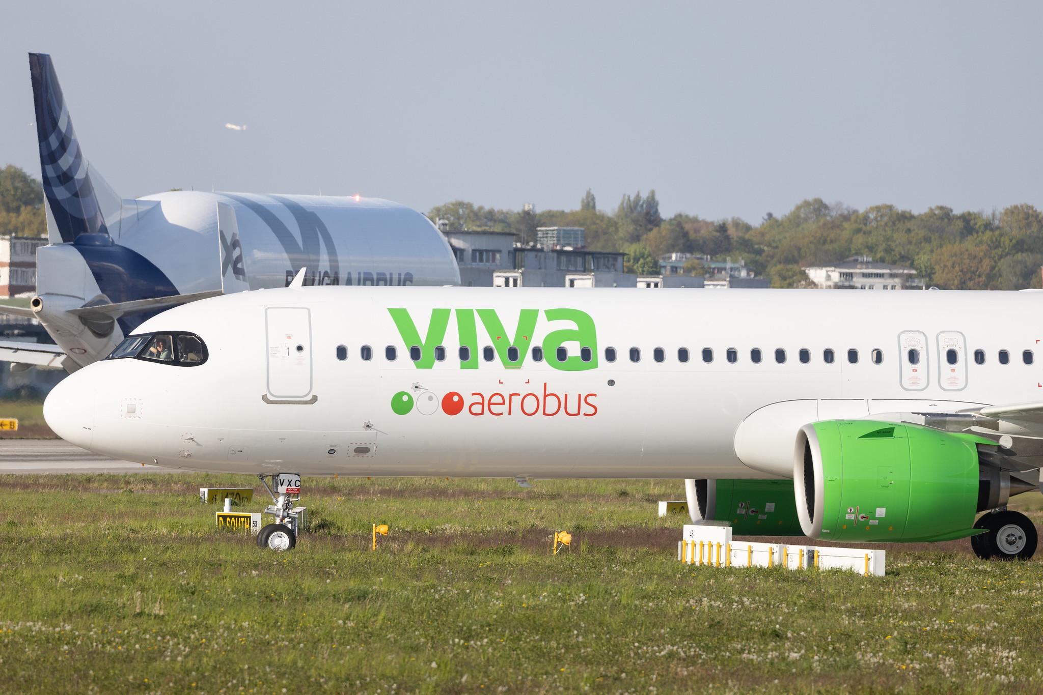 Hamburg Finkenwerder: Viva Aerobus (VB / VIV) | Airbus A321-271NX A21N | D-AYAS | XA-VXC | MSN 10836