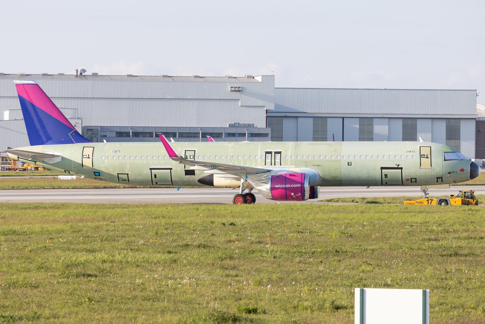 Hamburg Finkenwerder: Wizz Air (W6 / WZZ) | Airbus A321-271NX A21N | D-AZYO | HA-LZP | MSN 10875
