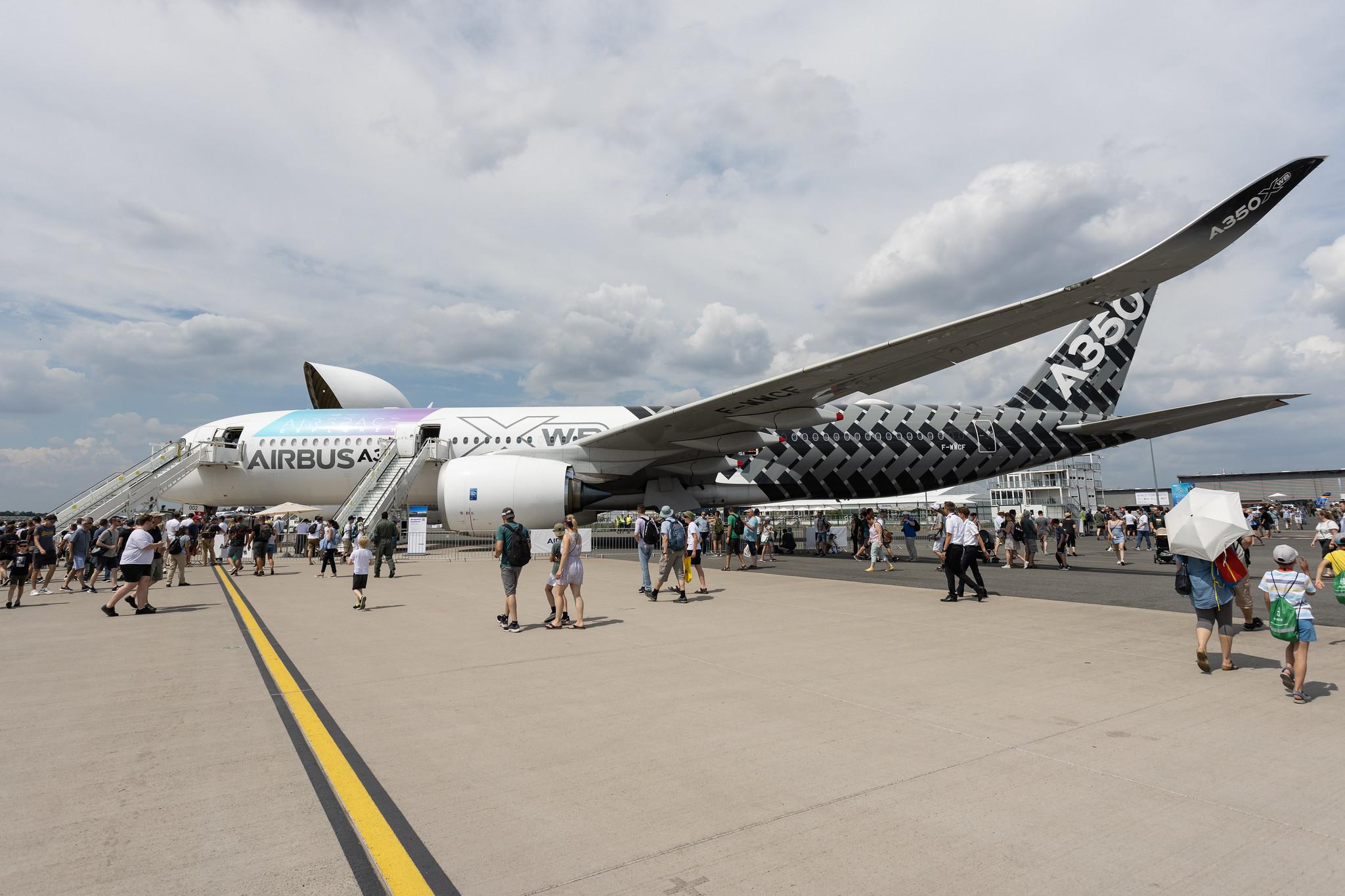 ILA Berlin Air Show: Airbus (/ AIB) | Airbus A350-941 A359 | F-WWCF | MSN 002
