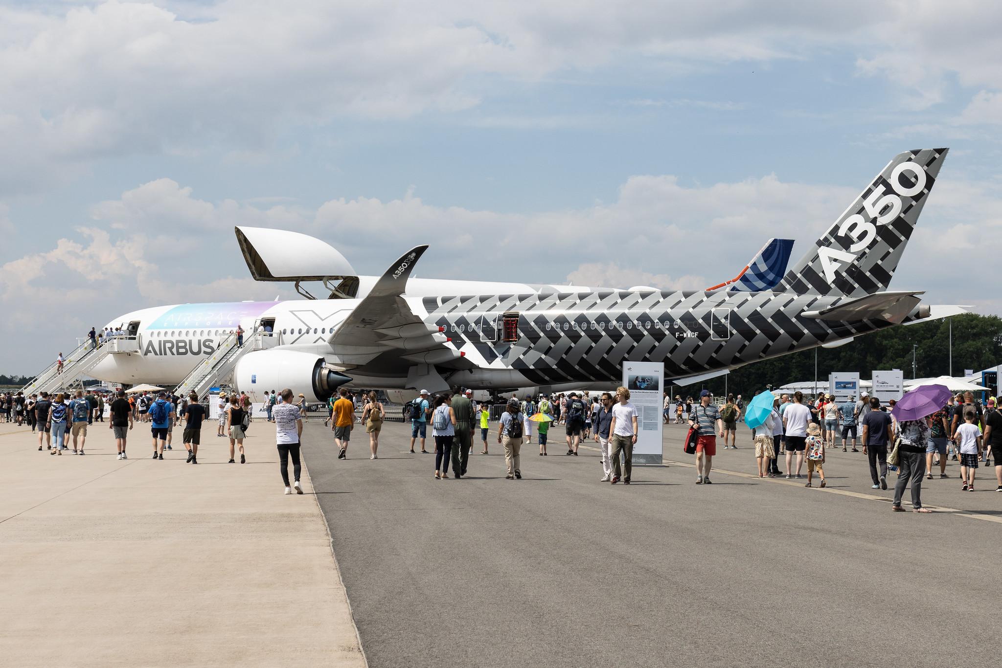 ILA Berlin Air Show: Airbus (/ AIB) | Airbus A350-941 A359 | F-WWCF | MSN 002