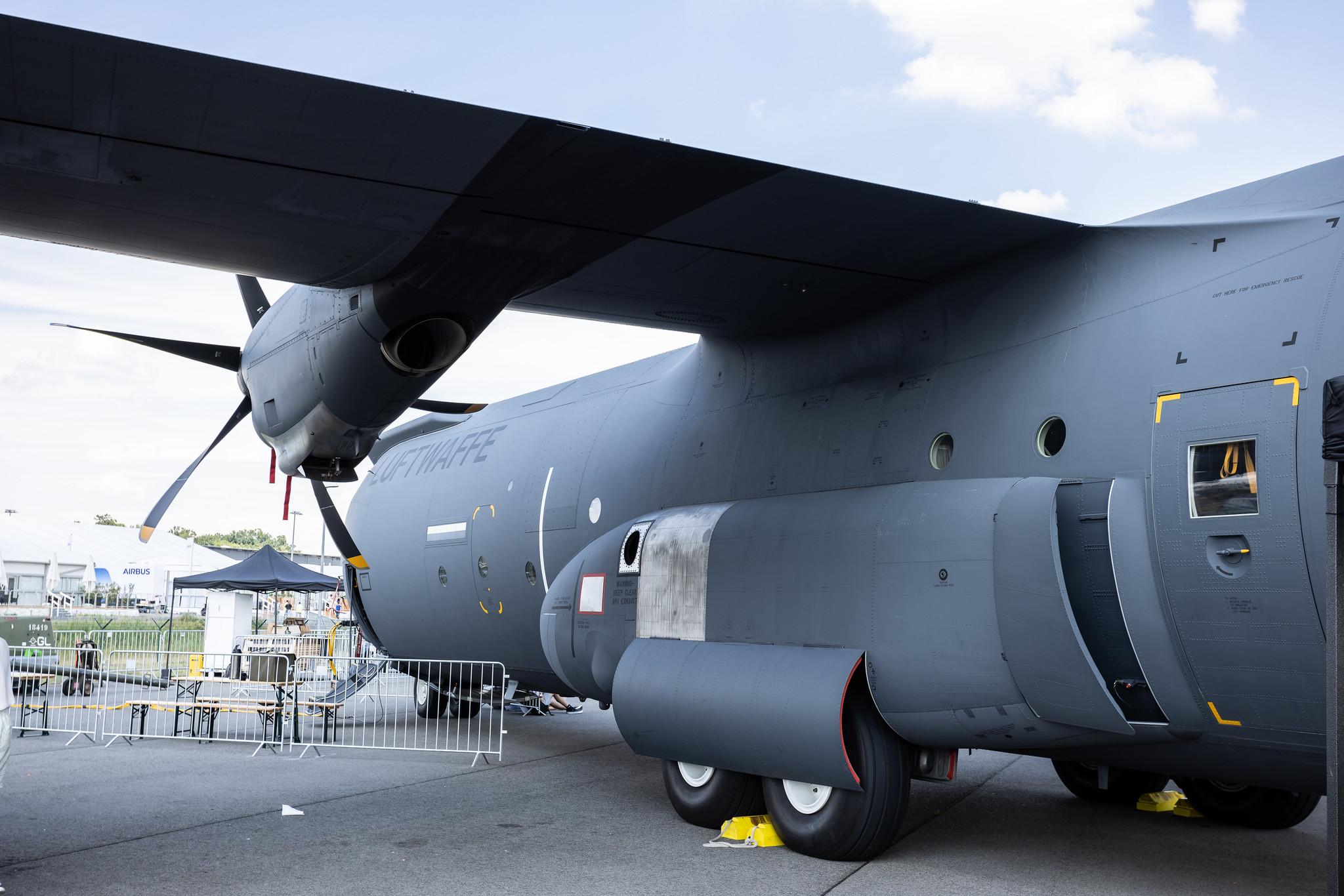 ILA Berlin Air Show: German Air Force (/ GAF) | Lockheed Martin C-130J-30 Hercules C130 | 55+01 | MSN 5930