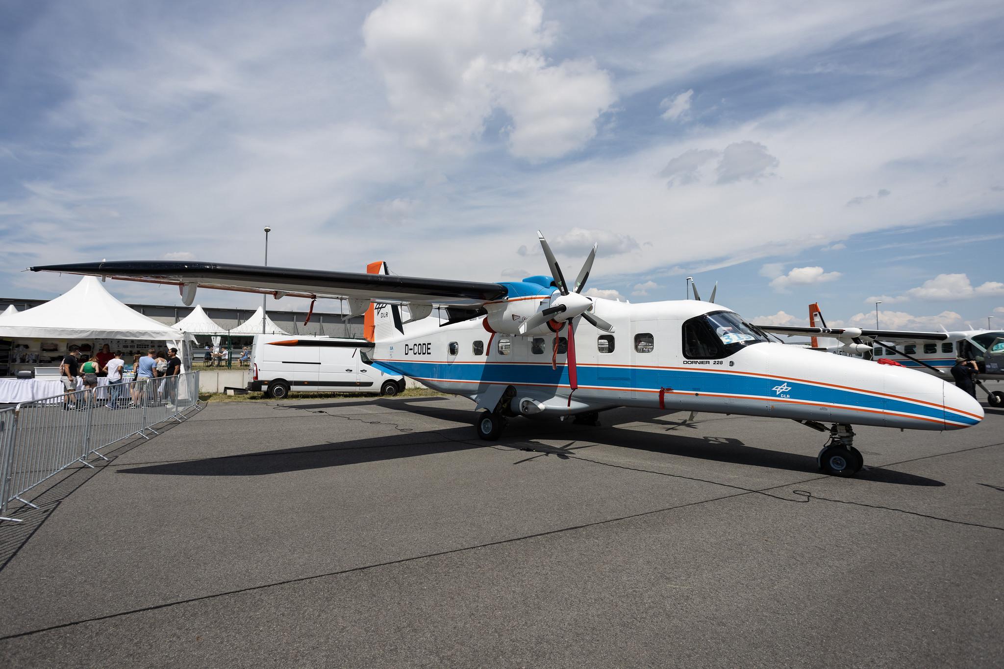 ILA Berlin Air Show: Germany - DLR Flugbetriebe | Dornier 228-101 D228 | D-CODE | MSN 7083