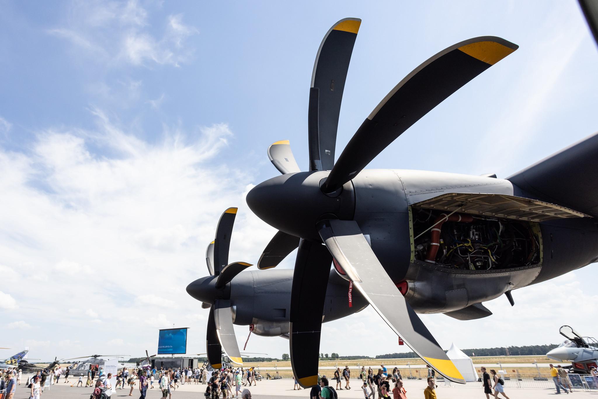 ILA Berlin Air Show: German Air Force (/ GAF) | Lockheed Martin C-130J-30 Hercules C130 | 55+01 | MSN 5930