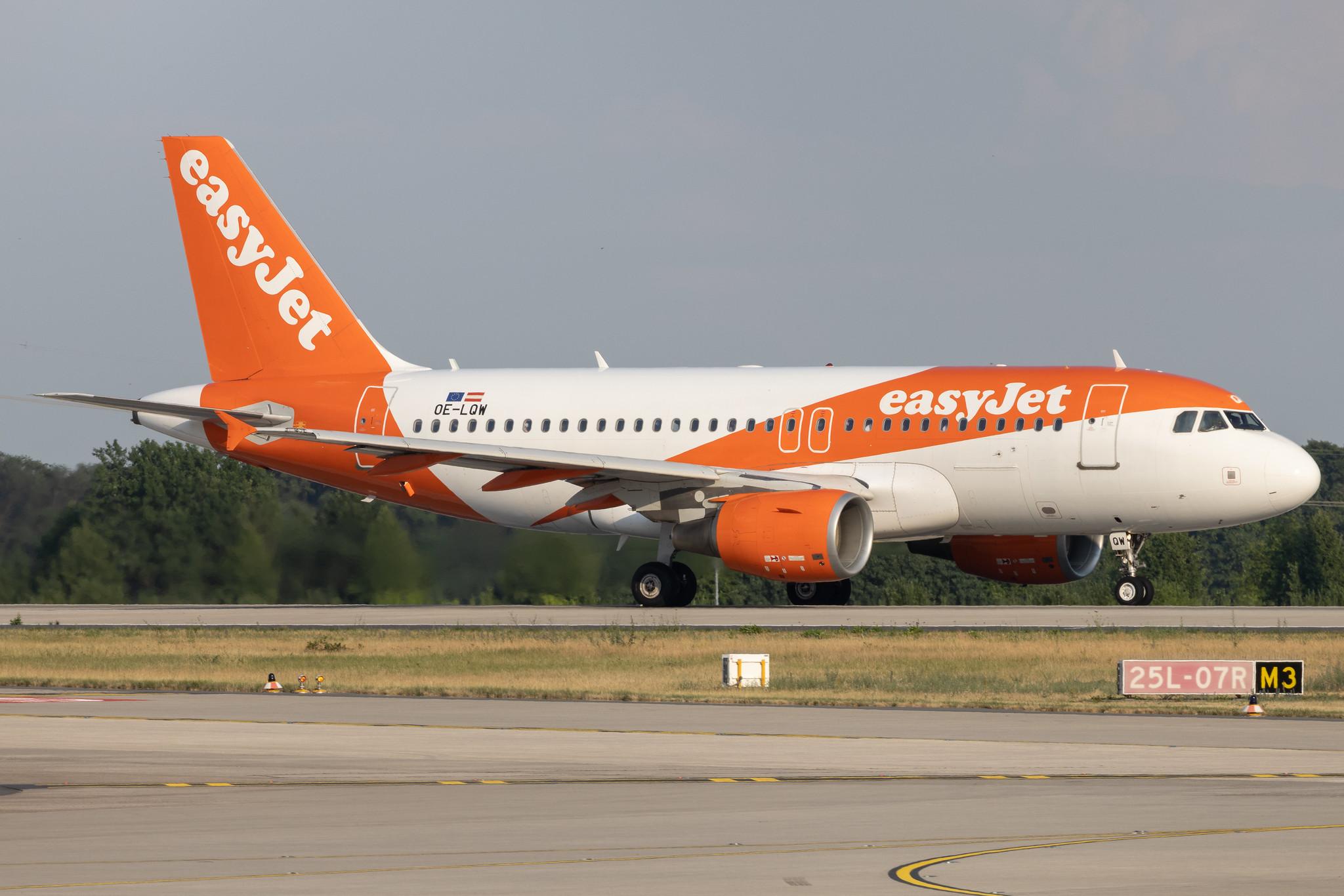 ILA Berlin Air Show: easyJet (U2 / EZY) | Operator: easyJet Europe | Airbus A319-111 A319 | OE-LQW | MSN 4129