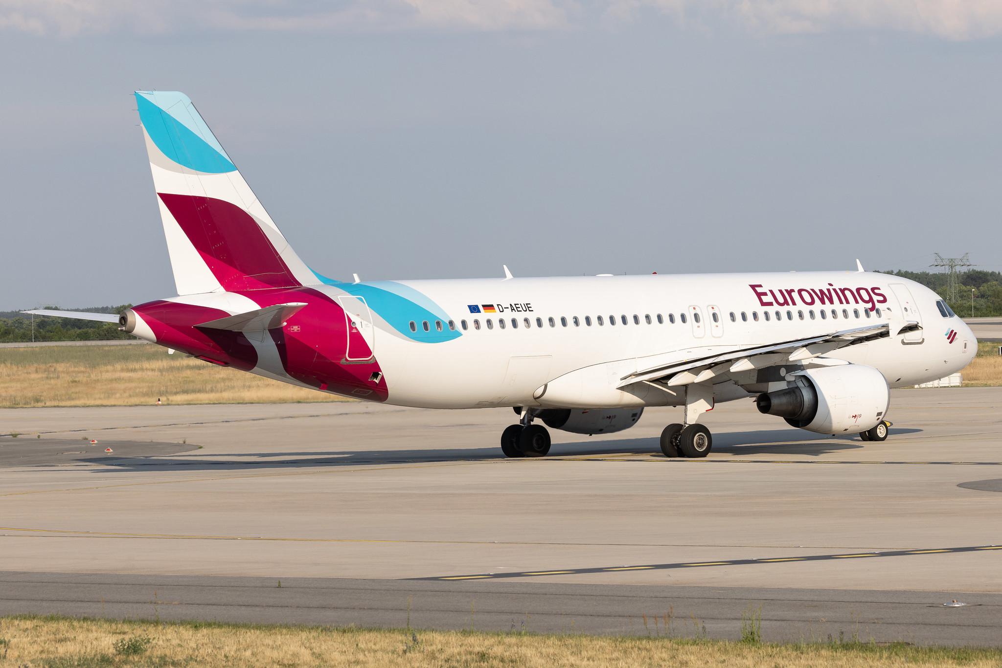 ILA Berlin Air Show: Eurowings (EW / EWG) | Operator: Eurowings Europe | Airbus A320-214 A320 | D-AEUE | MSN 4161