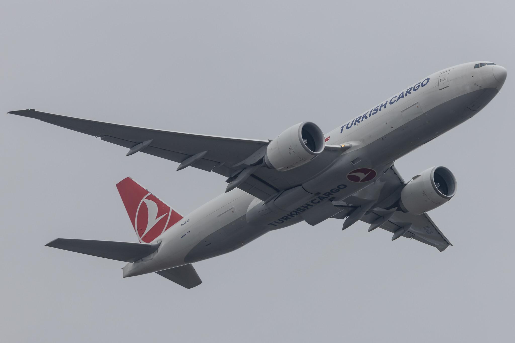 Frankfurt Airport: Turkish Cargo (TK / THY) | Operator: Turkish Airlines |  Boeing 777-F B77L | TC-LJS | MSN 66579
