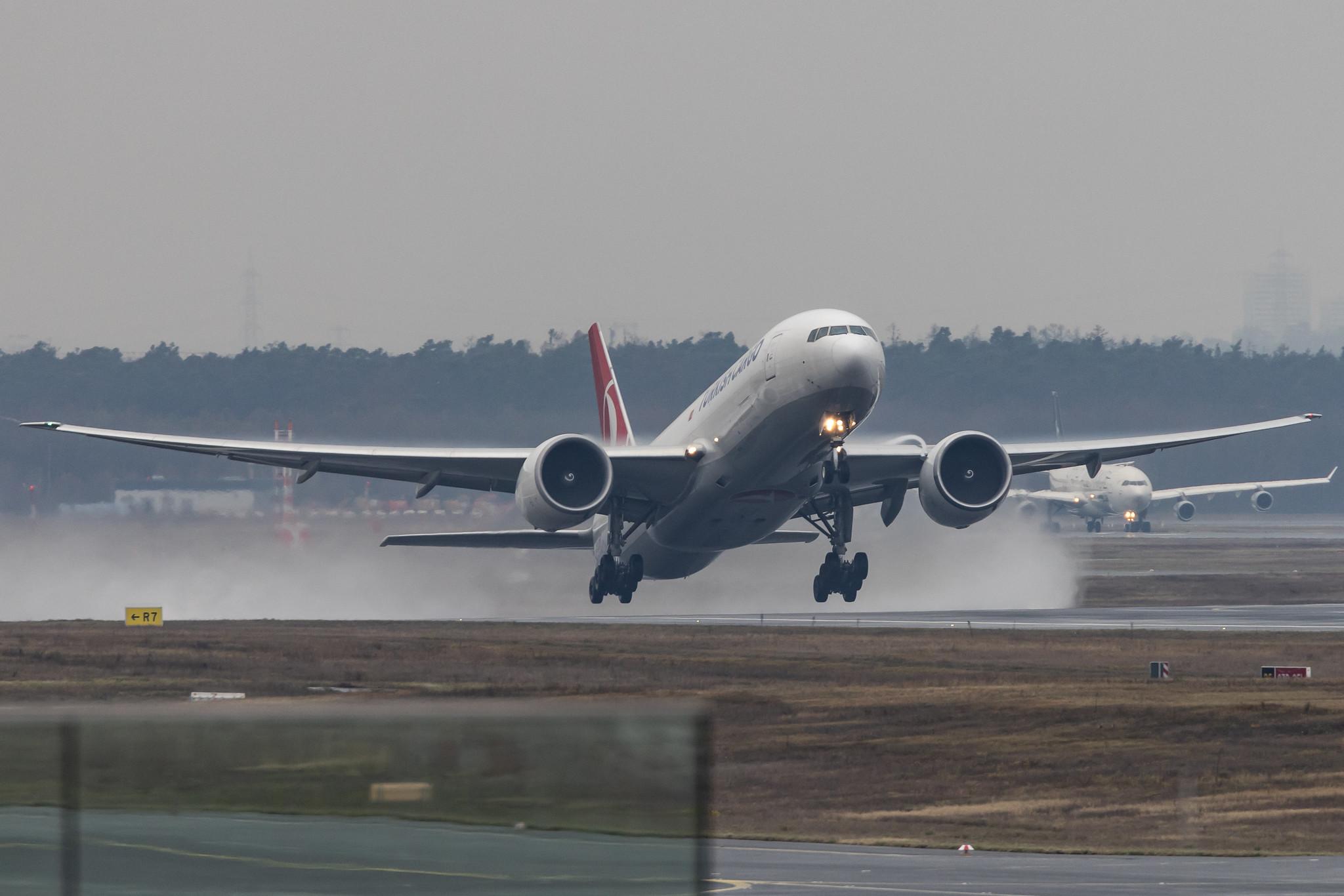 Frankfurt Airport: Turkish Cargo (TK / THY) | Operator: Turkish Airlines |  Boeing 777-F B77L | TC-LJS | MSN 66579