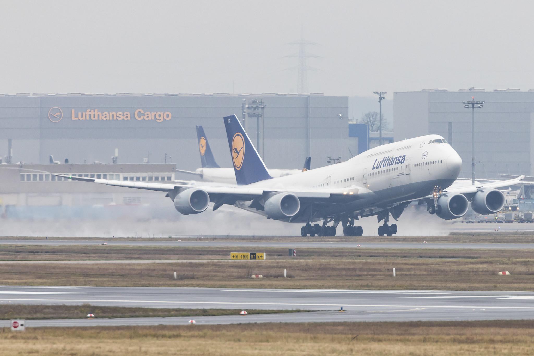 Frankfurt Airport: Lufthansa (LH / DLH) |  Boeing 747-830 B748 | D-ABYG | MSN 37831