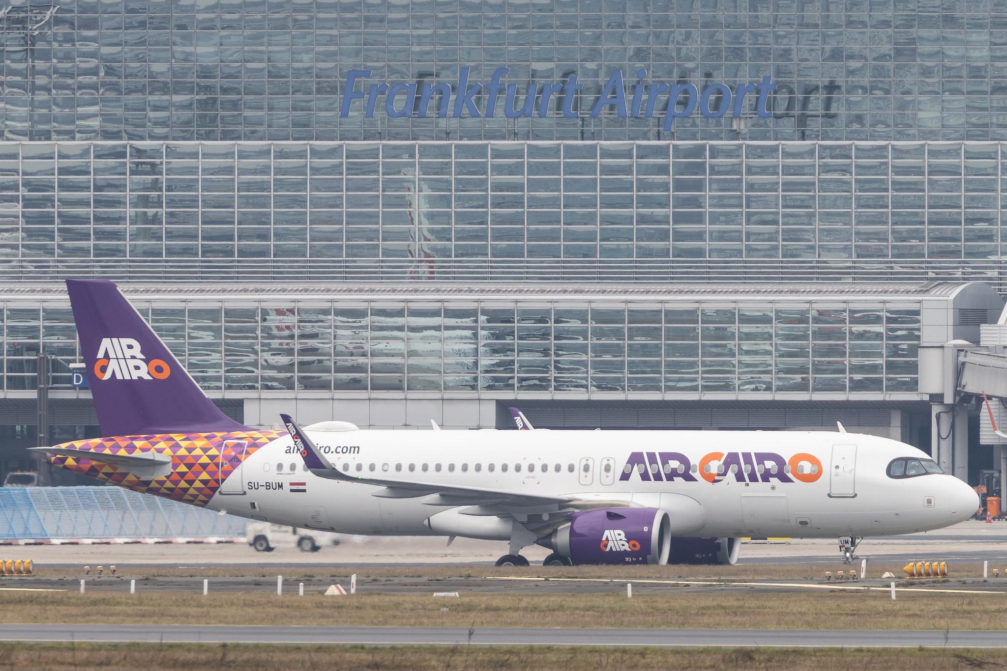 Frankfurt Airport: Air Cairo (SM / MSC) |  Airbus A320-251N A20N | SU-BUM | MSN 09056