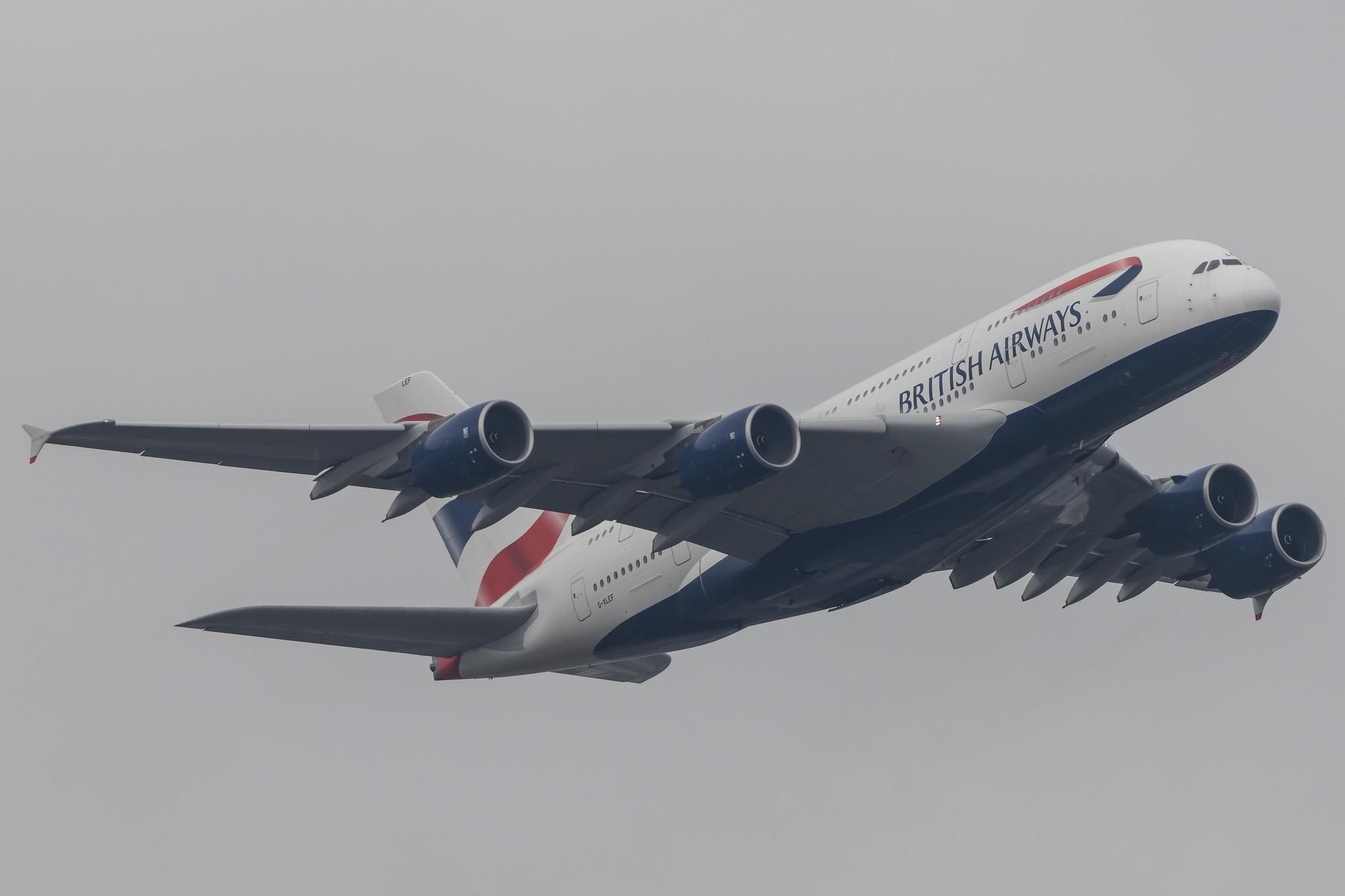 Frankfurt Airport: British Airways (BA / BAW) |  Airbus A380-841 A388 | G-XLEF | MSN 151