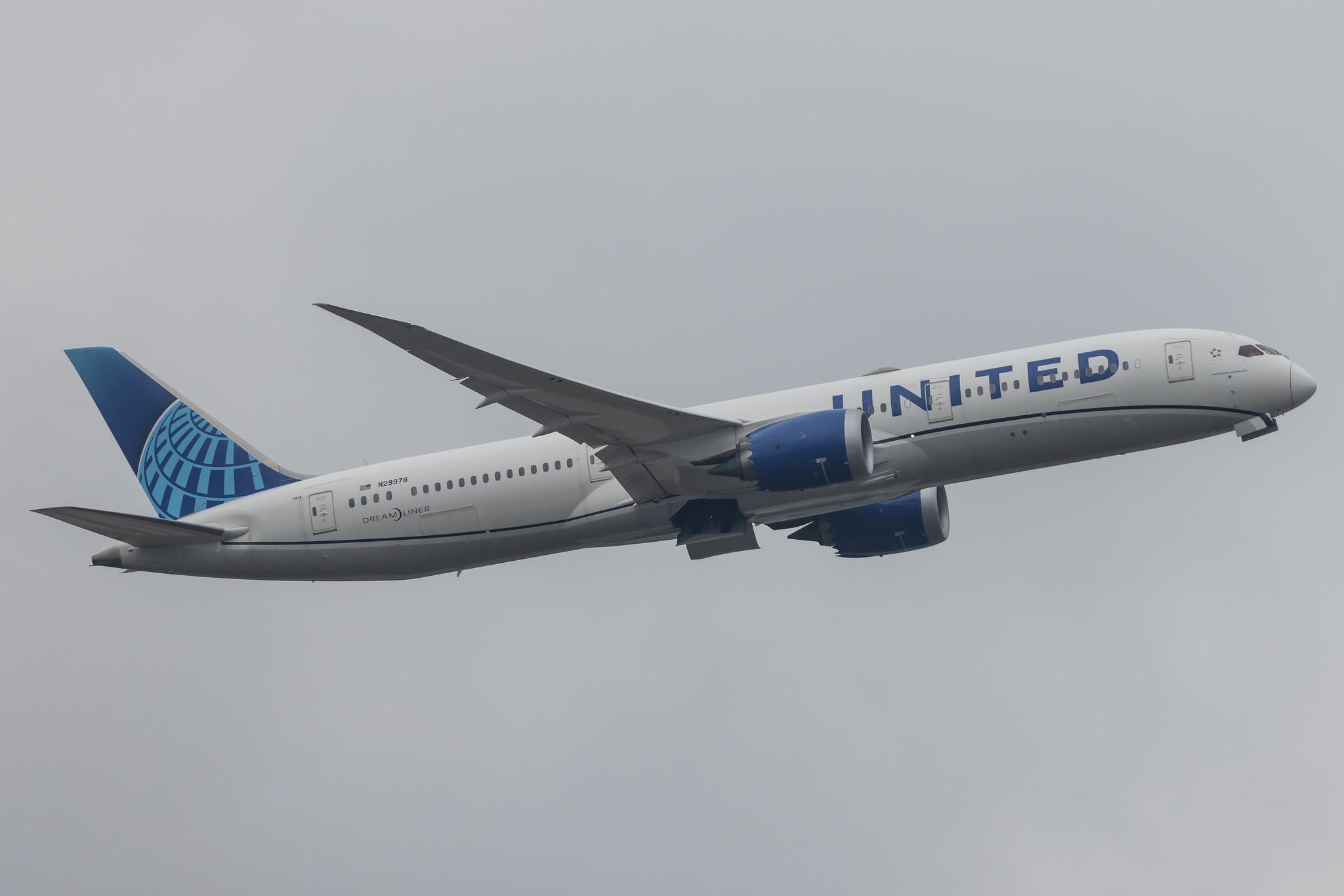 Frankfurt Airport: United Airlines (UA / UAL) |  Boeing 787-9 Dreamliner B789 | N29978 | MSN 66137