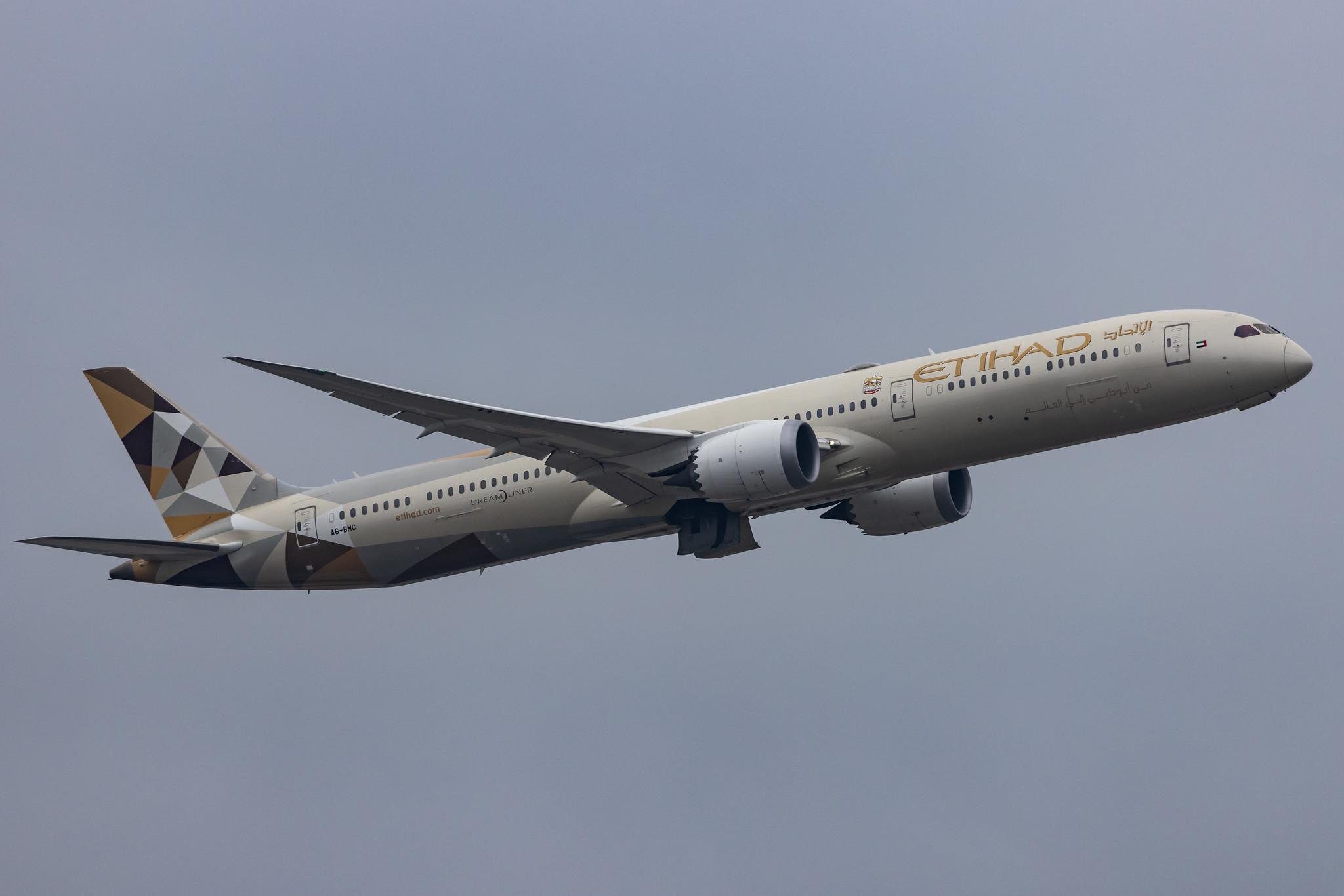 Frankfurt Airport: Etihad Airways (EY / ETD) |  Boeing 787-10 Dreamliner B78X | A6-BMC | MSN 60757