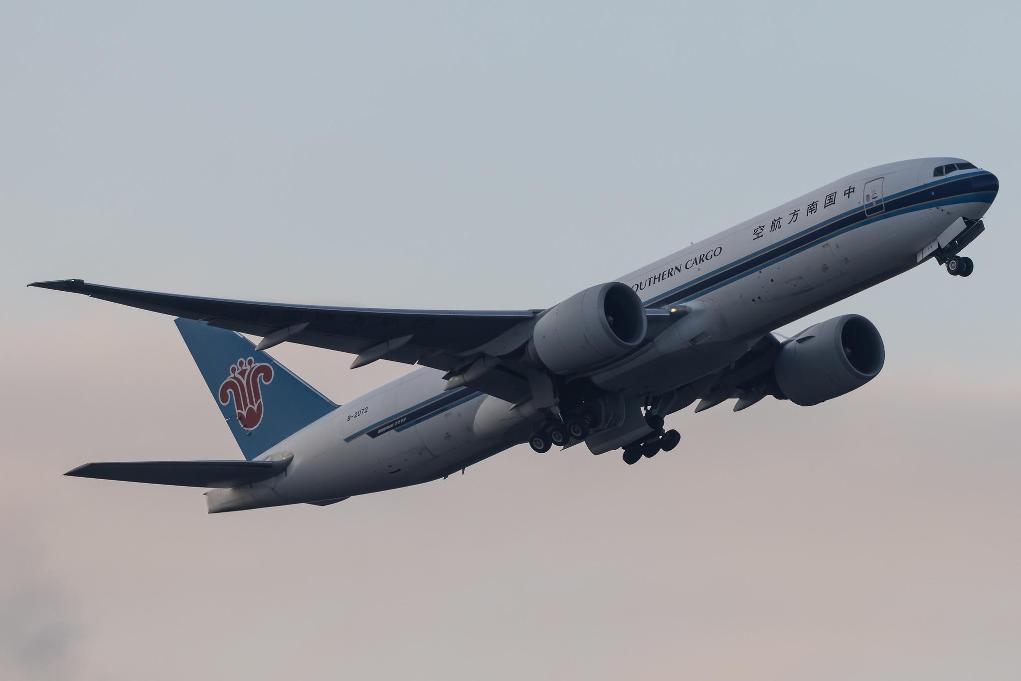 Frankfurt Airport: China Southern Cargo (CZ / CSN) | Operator: China Southern Airlines |  Boeing 777-F1B B77L | B-2072 | MSN 37310