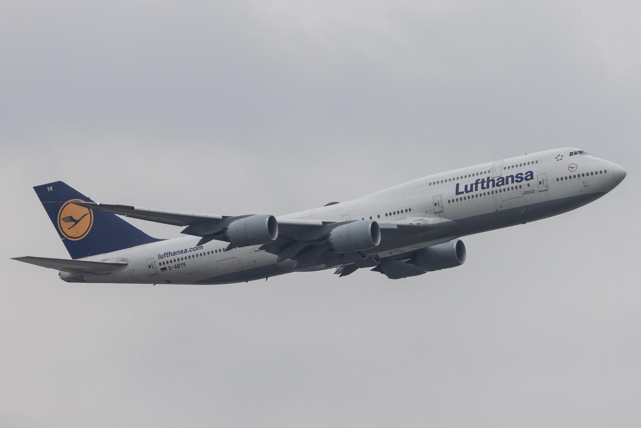 Frankfurt Airport: Lufthansa (LH / DLH) |  Boeing 747-830 B748 | D-ABYK | MSN 37835