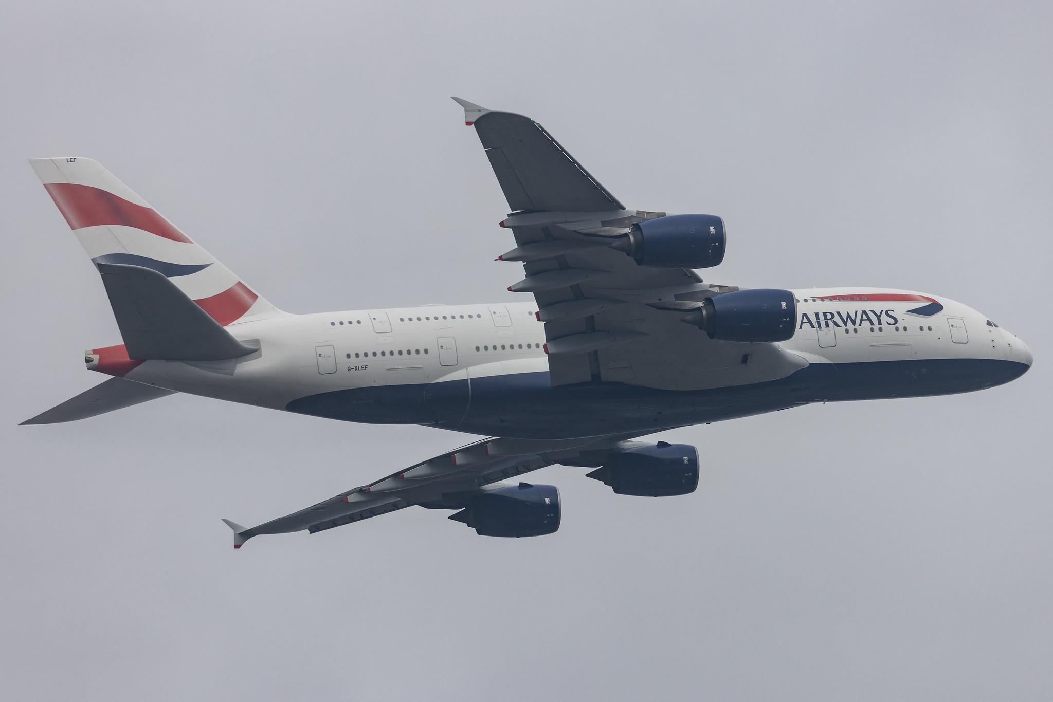Frankfurt Airport: British Airways (BA / BAW) |  Airbus A380-841 A388 | G-XLEF | MSN 151