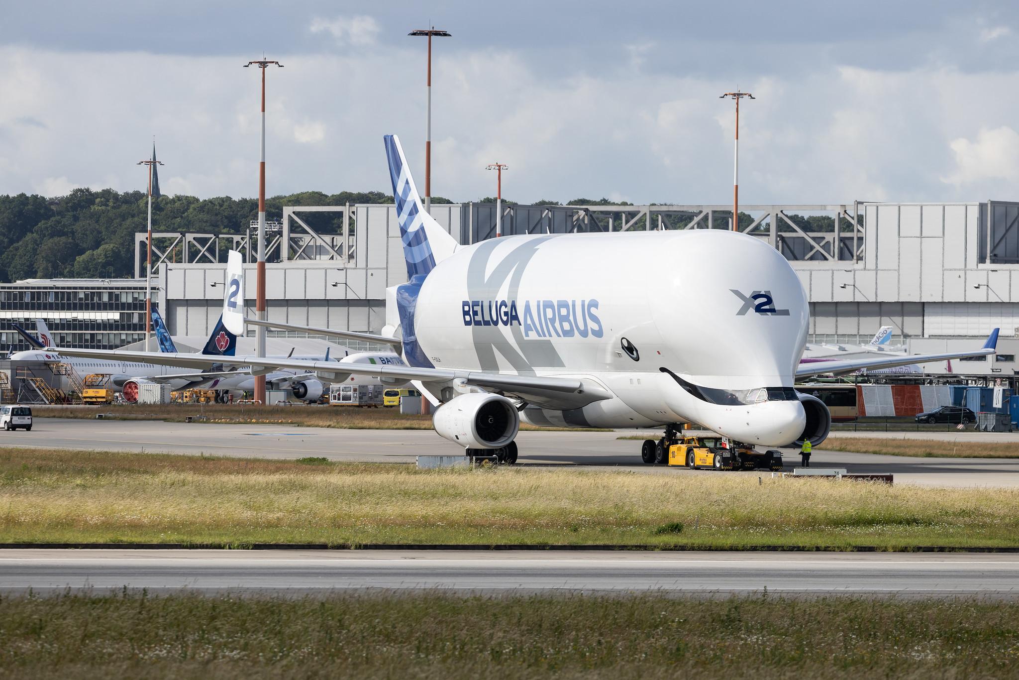 Hamburg Finkenwerder: Airbus Transport International (4Y / BGA) | Airbus A330-743L Beluga XL A337 | F-GXLH | MSN 1853
