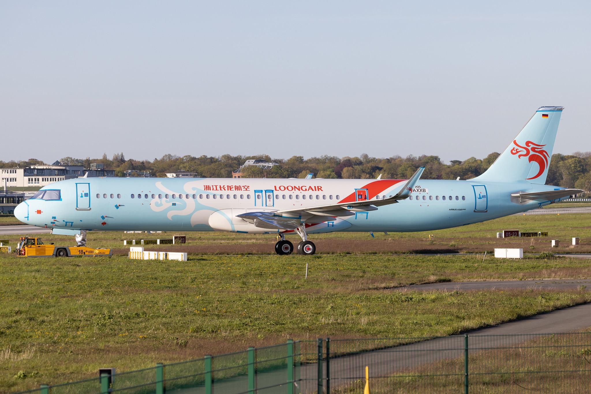 Hamburg Finkenwerder: Loong Air (GJ / CDC) |  Airbus A321-251NX A21N | D-AXXB | MSN 10905
