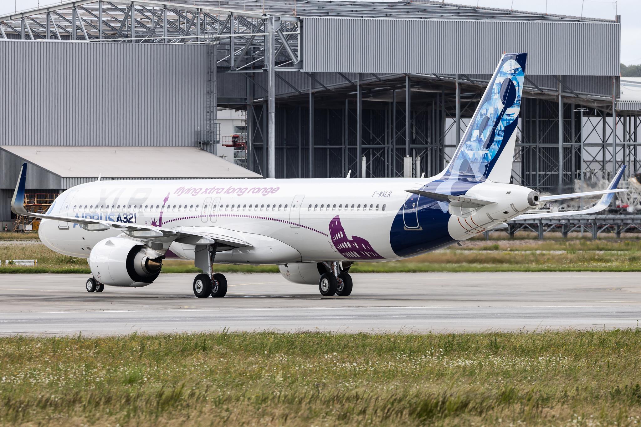 Hamburg Finkenwerder: Airbus Industrie (VK / AIB) |  Airbus A321-251NY A21N | F-WXLR | MSN 11000