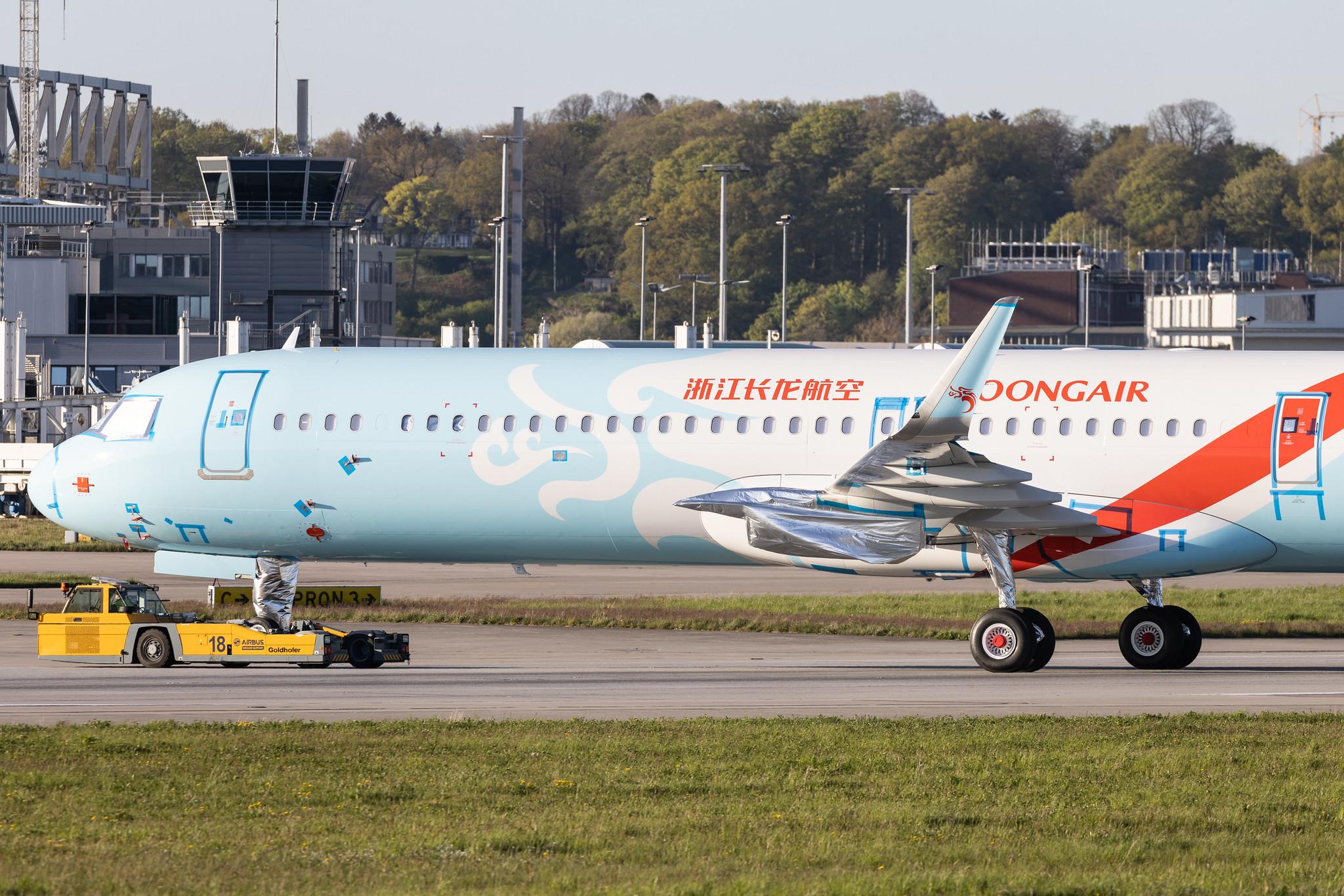 Hamburg Finkenwerder: Loong Air (GJ / CDC) |  Airbus A321-251NX A21N | D-AXXB | MSN 10905
