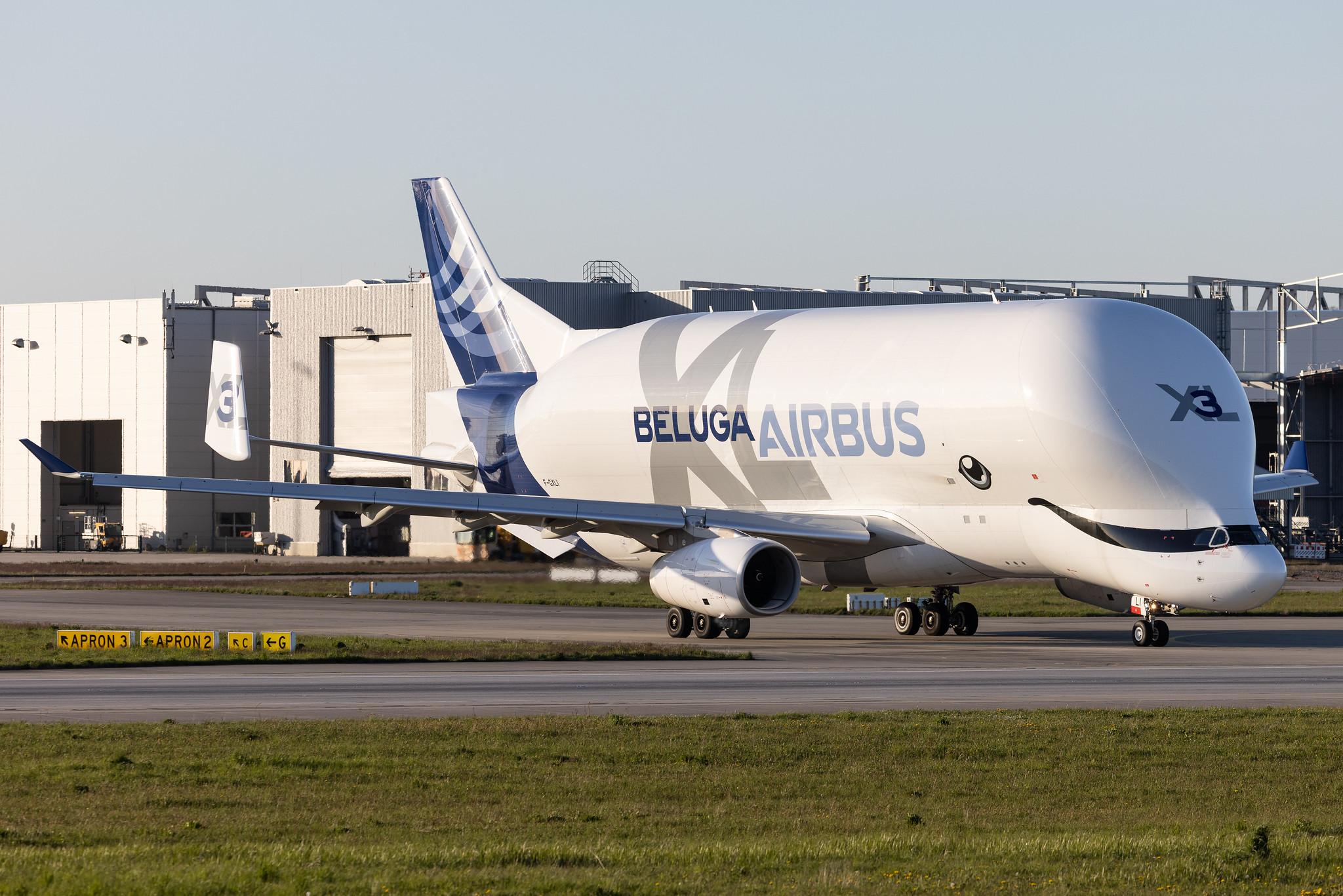 Hamburg Finkenwerder: Airbus Transport International (4Y / BGA) |  Airbus A330-743L Beluga XL A337 | F-GXLI | MSN 1930