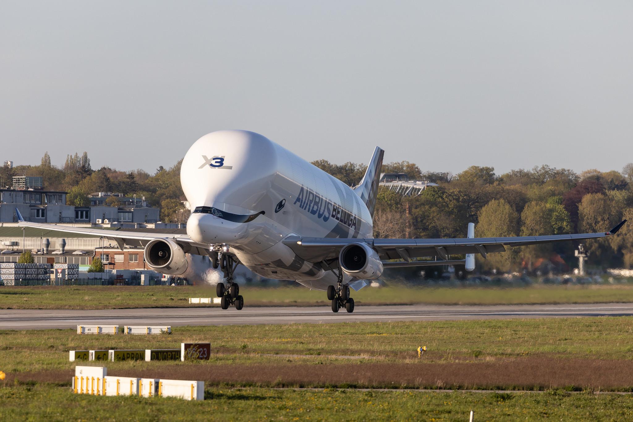 Hamburg Finkenwerder: Airbus Transport International (4Y / BGA) |  Airbus A330-743L Beluga XL A337 | F-GXLI | MSN 1930
